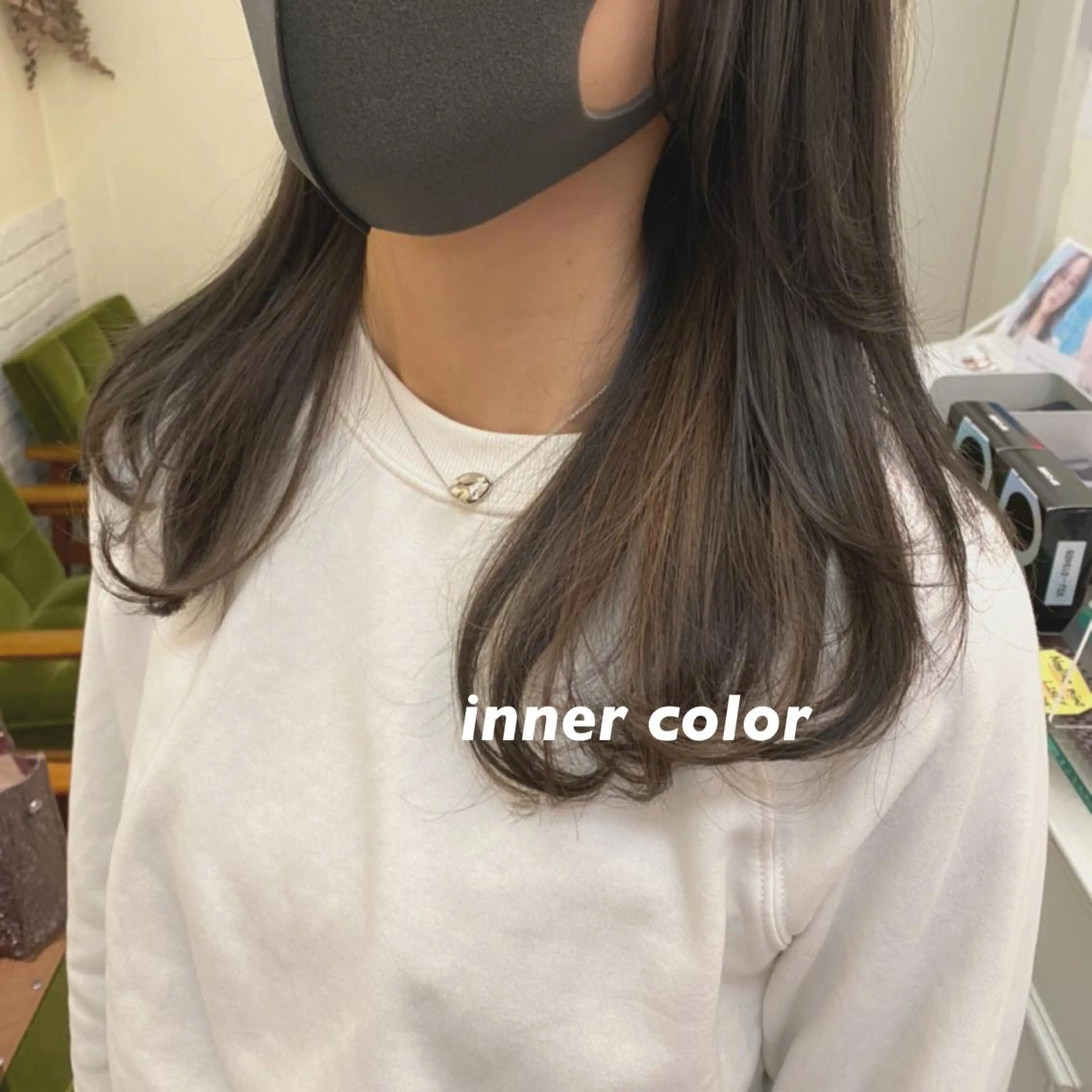ミディアム カット トリートメント 大久保 愛のヘアスタイル