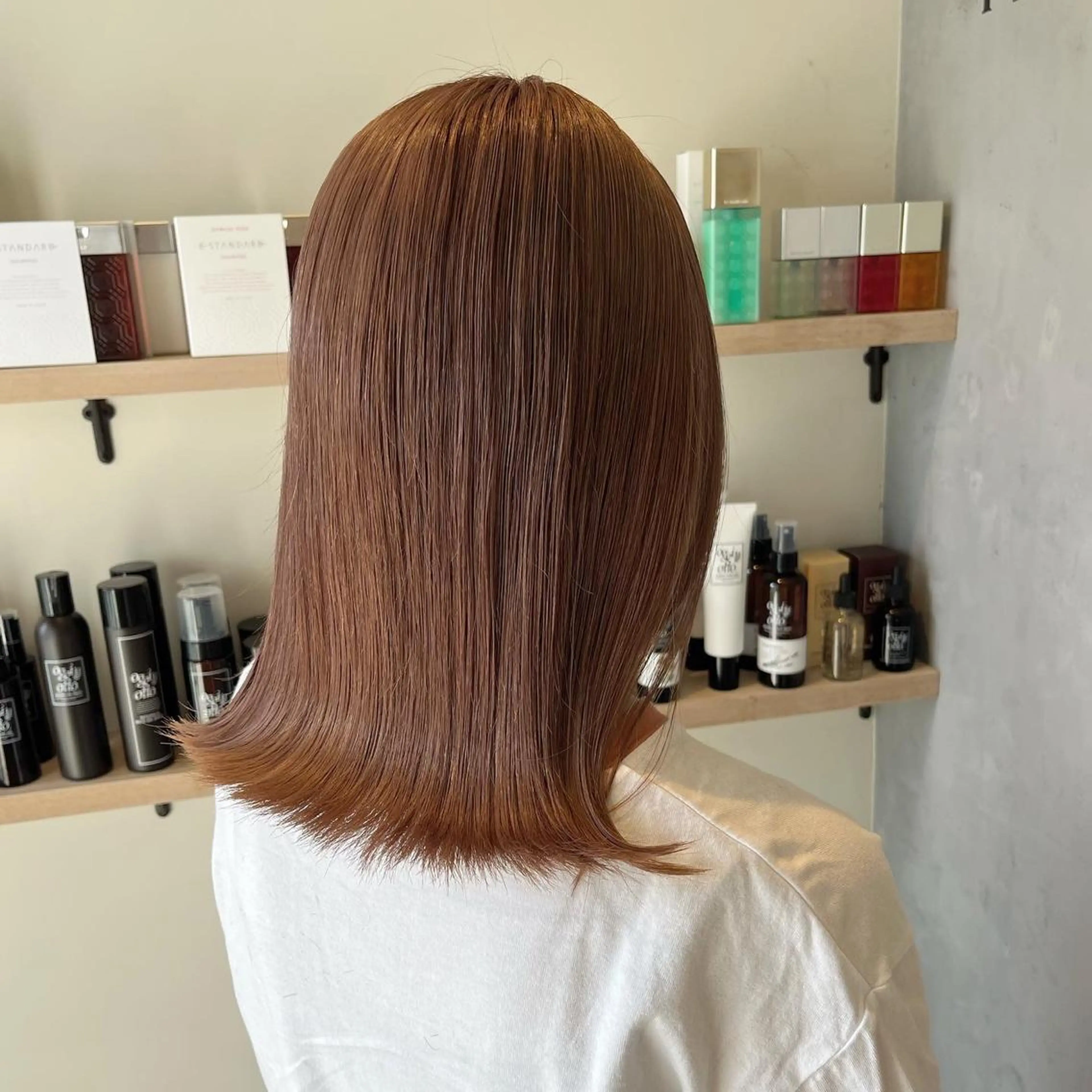 ミディアム ヘアカラー mai ROCCOのヘアスタイル