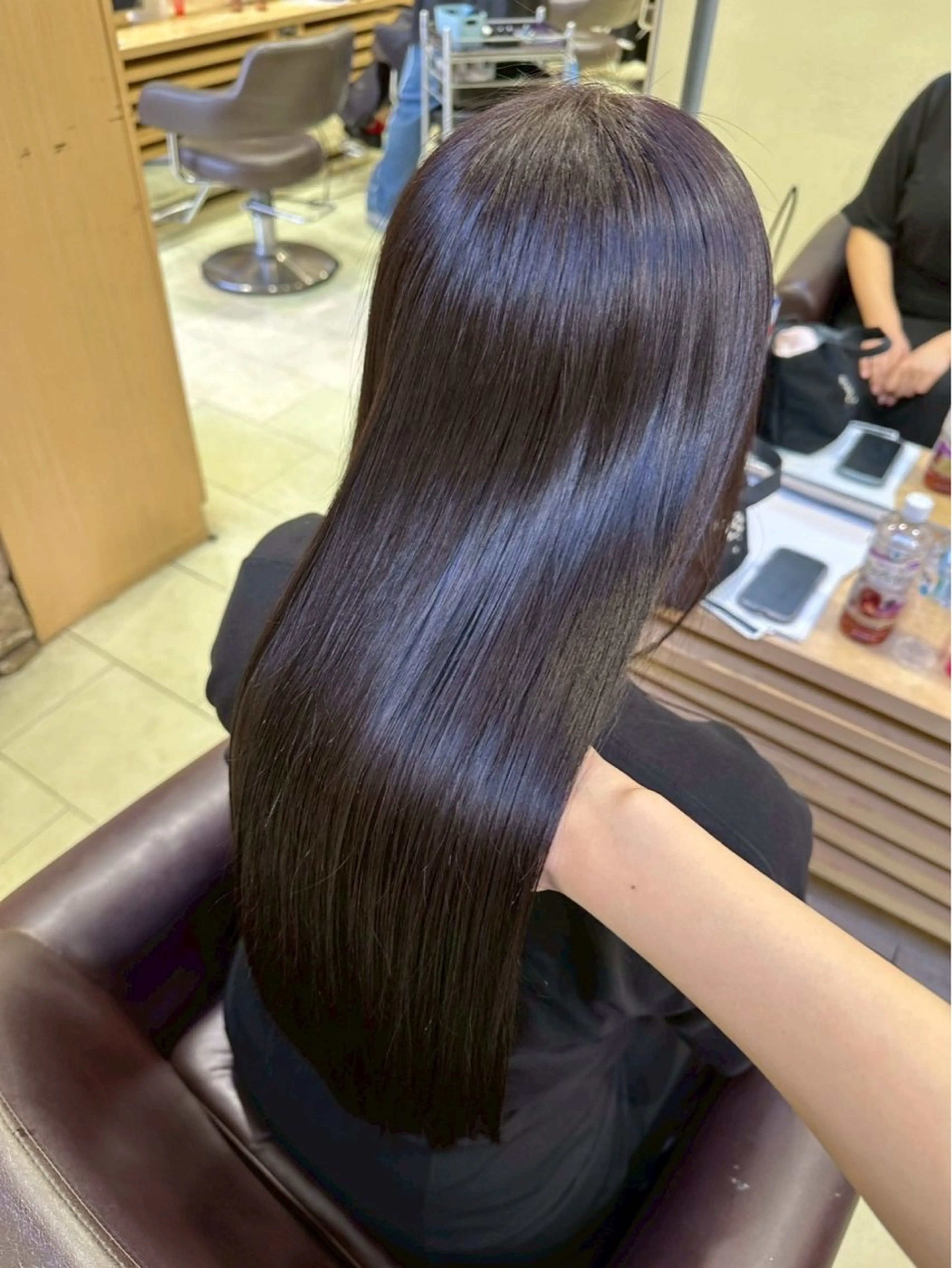 ロング カラー ヘアカラー 再現性の高いパーマ 🌀ふうき🌀のヘアスタイル