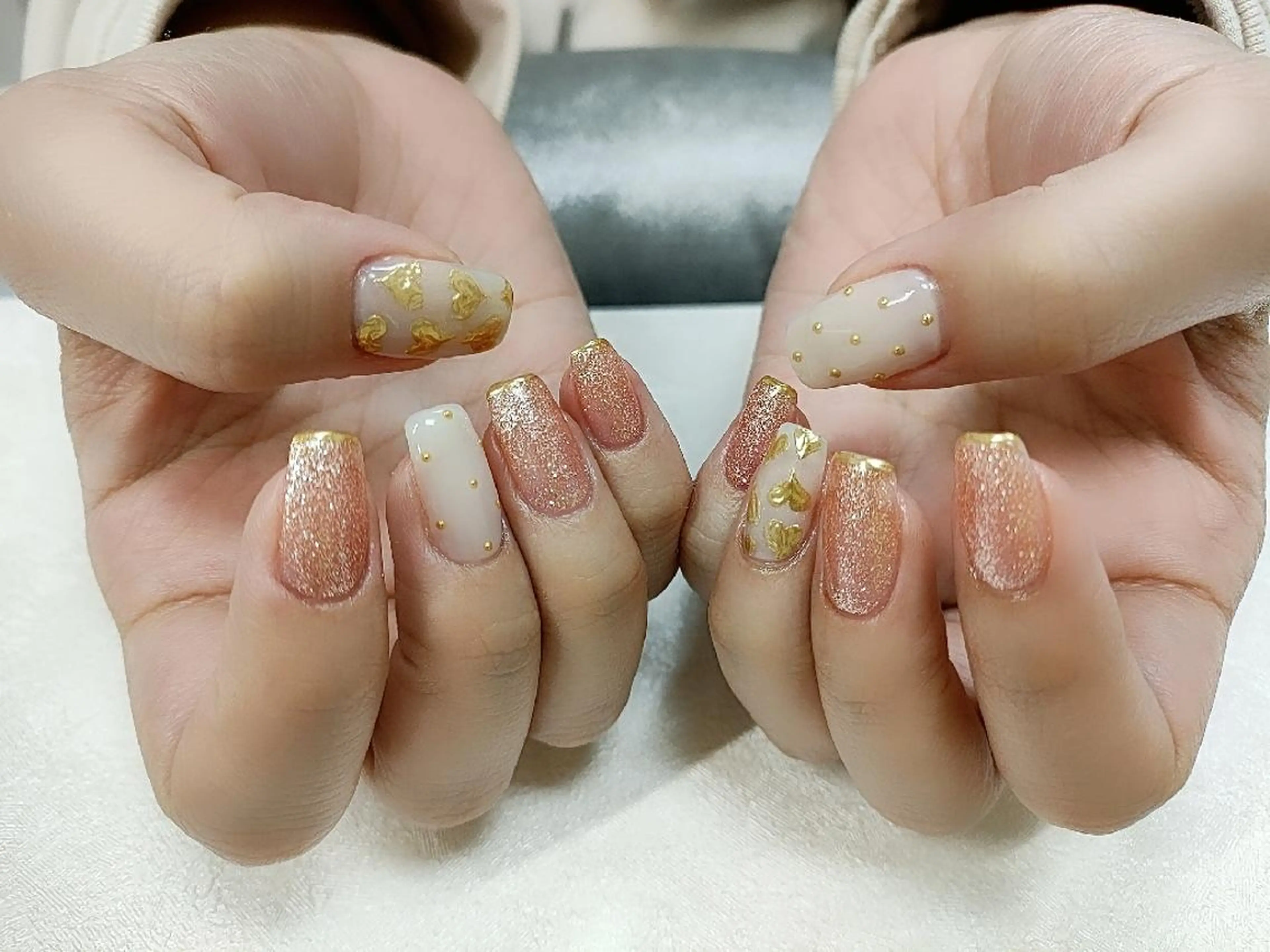 ミニモ限定価格⭐️選べるデザイン定額)サロンの豪華サンプルよりお選び頂けます。💎(ドライケア付き)💎の写真