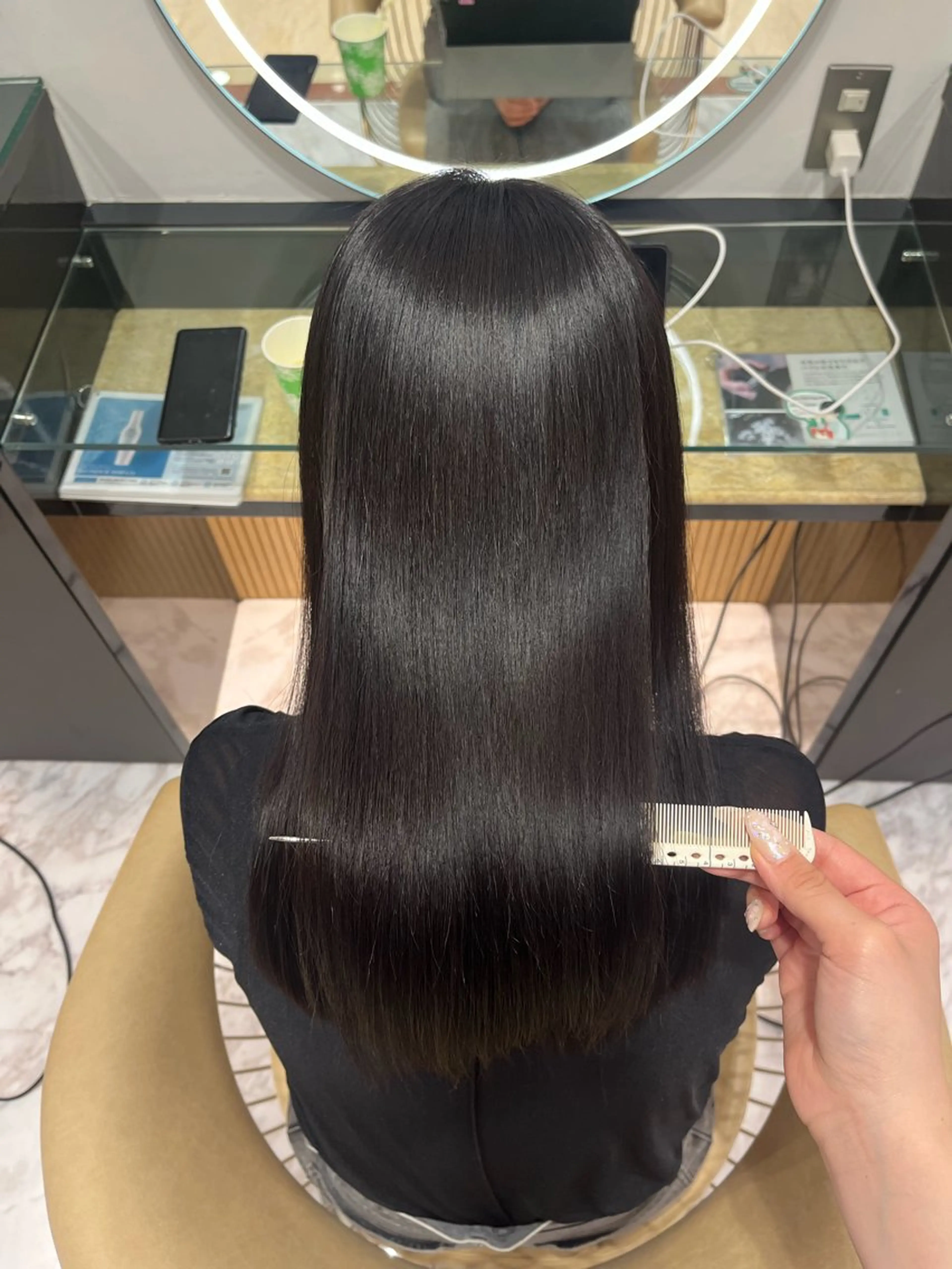 ロング カラー ヘアアレンジ 縮毛矯正 髪質改善/艶髪 /SARA💕のヘアスタイル