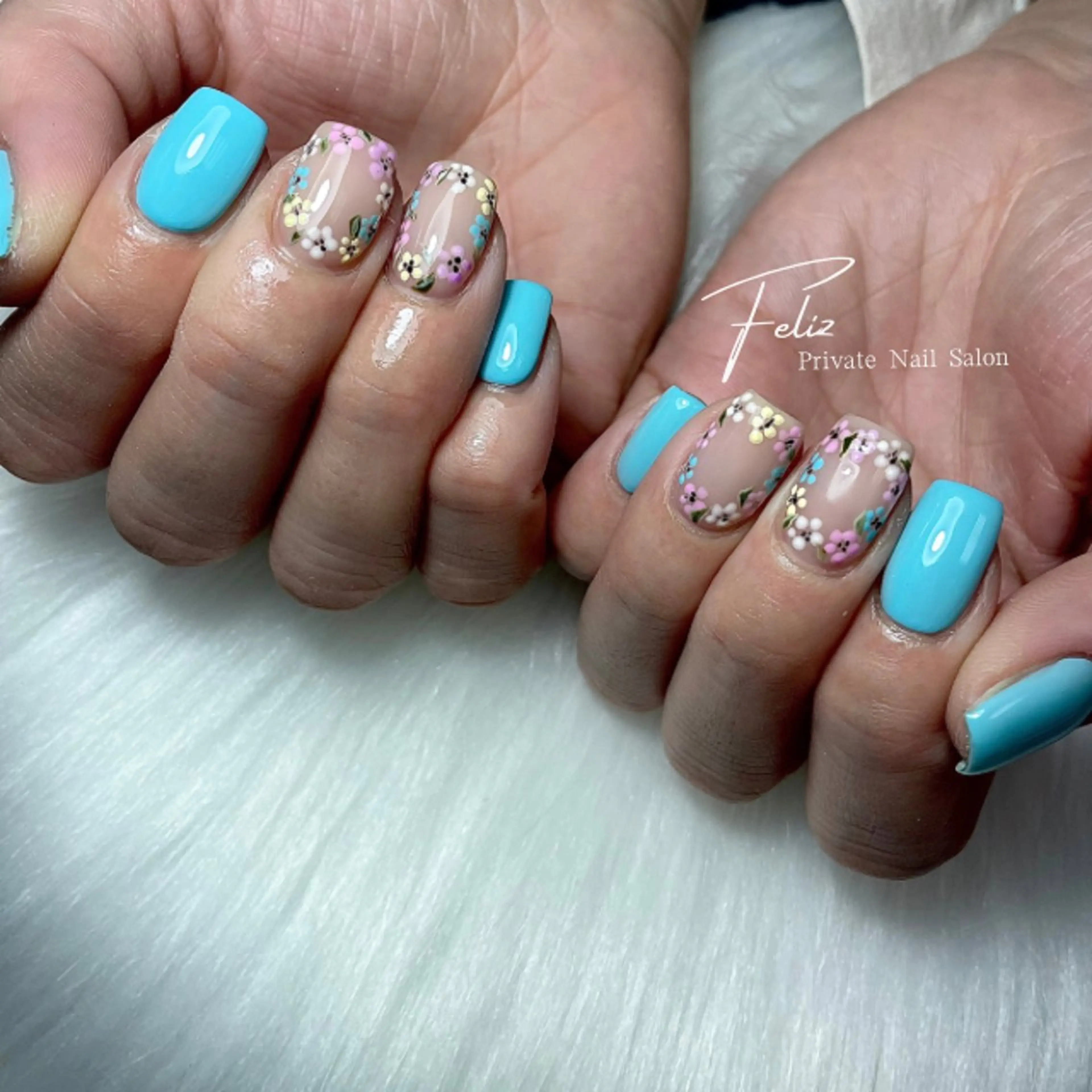 ネイル ハンドネイル ハンドケア Feliz所属・Feliz 楽しいネイルサロンのネイルデザイン