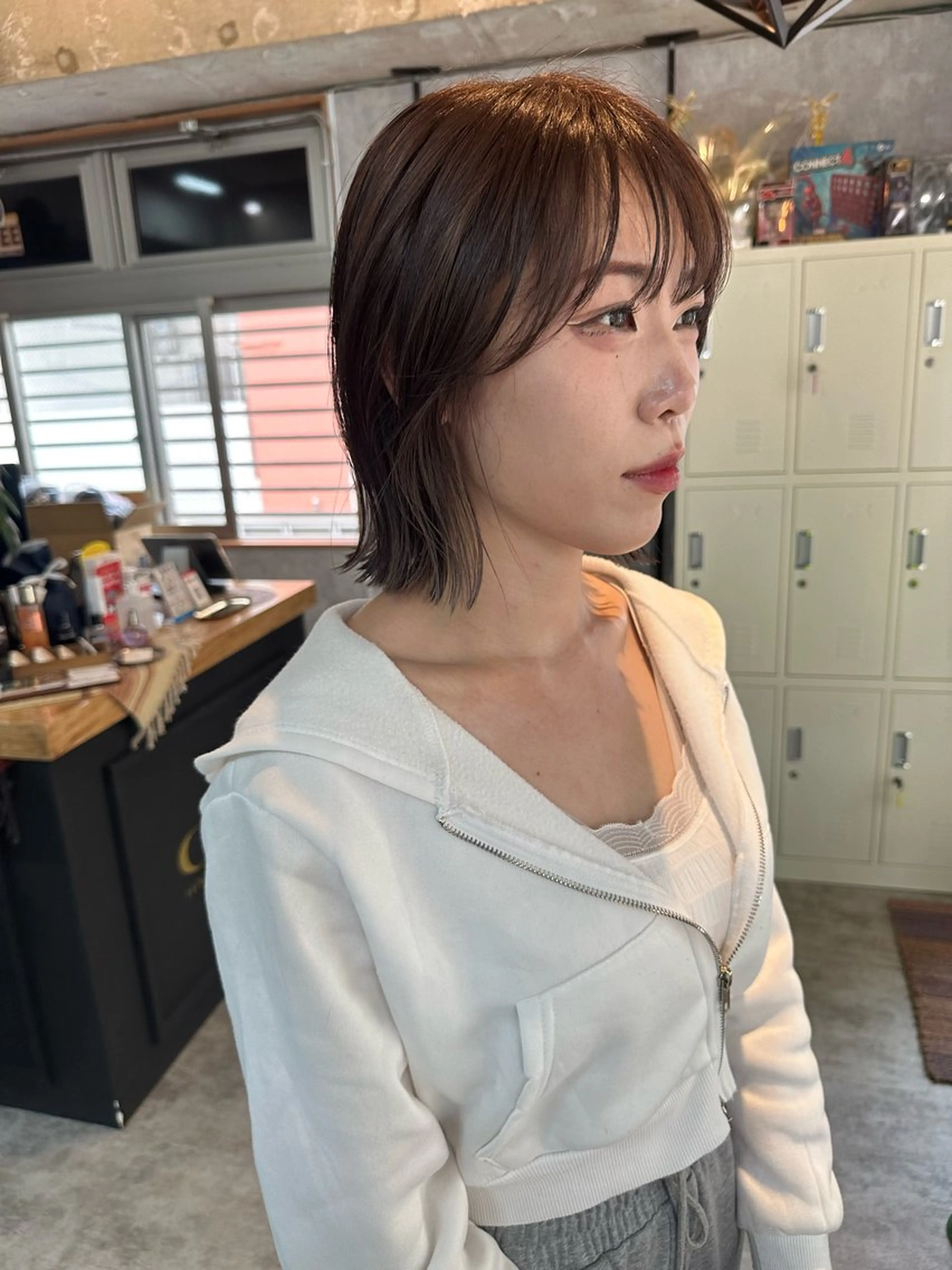 ショート 切りっぱなしボブ ショートボブ ハンサムショート 丸みショート ボブ カット ヘアカラー トリートメント C’LD hair  produce /シールドヘア所属・モテ髪/ボブ/ショー ト/アダチフウトのヘアスタイル