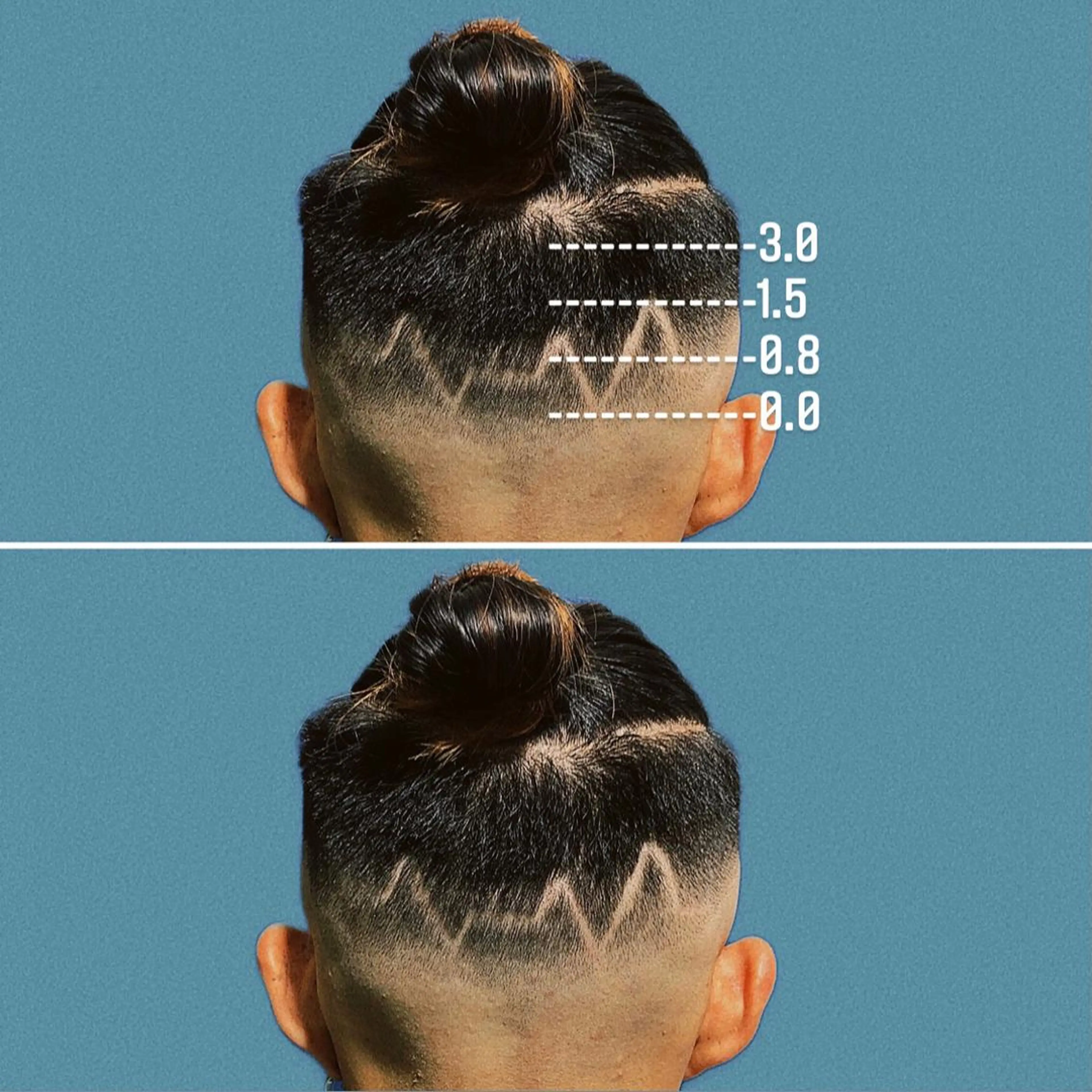 ロング カラー パーマ メンズ フェードカット メンズハイトーン メンズパーマ ハイトーンカラー &CREW スタッフのヘアスタイル