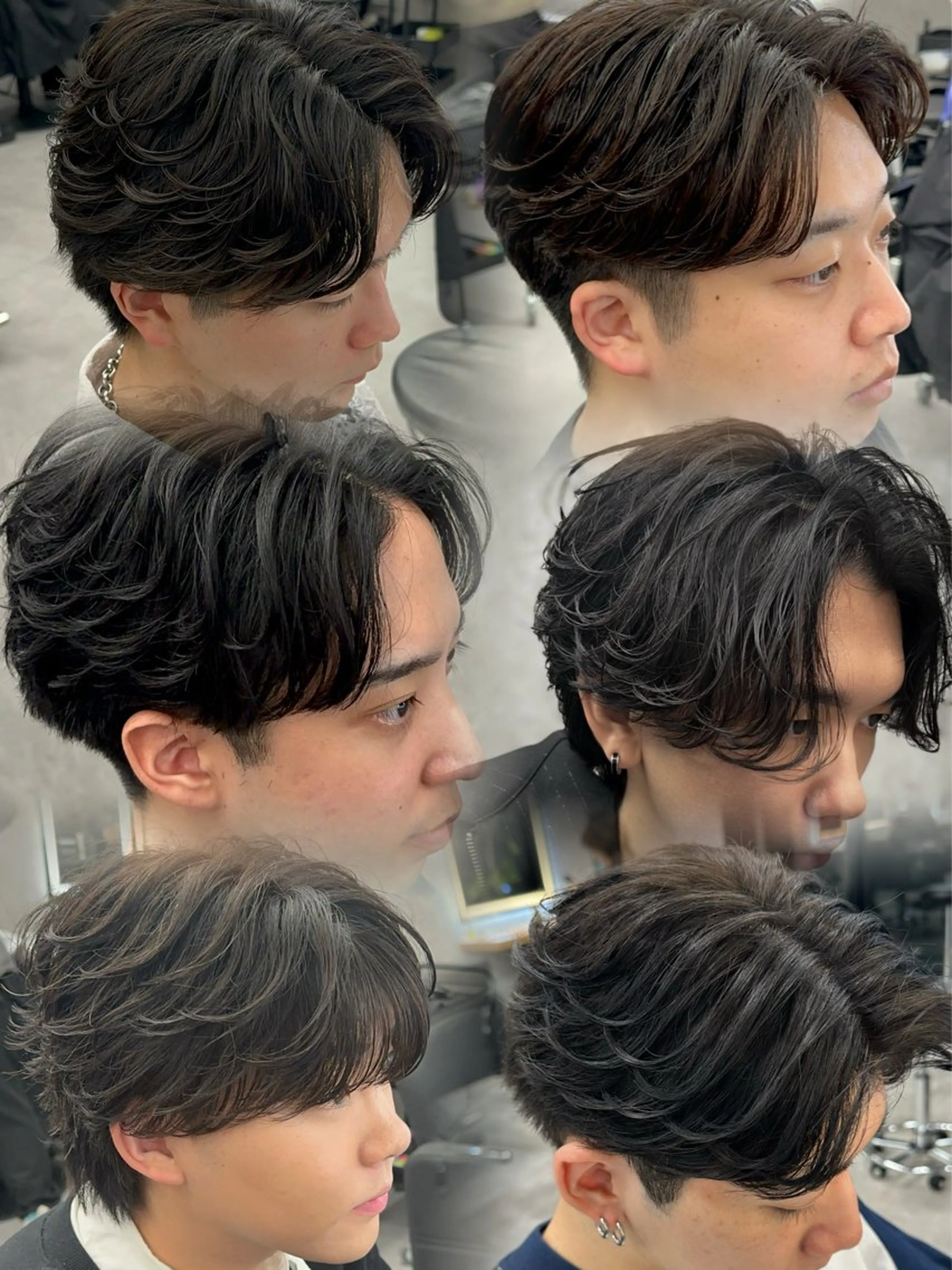 カラー パーマ メンズ メンズパーマ ニュアンスパーマ カット パーマ 札幌メンズヘア指名 No.1光👑👑のヘアスタイル