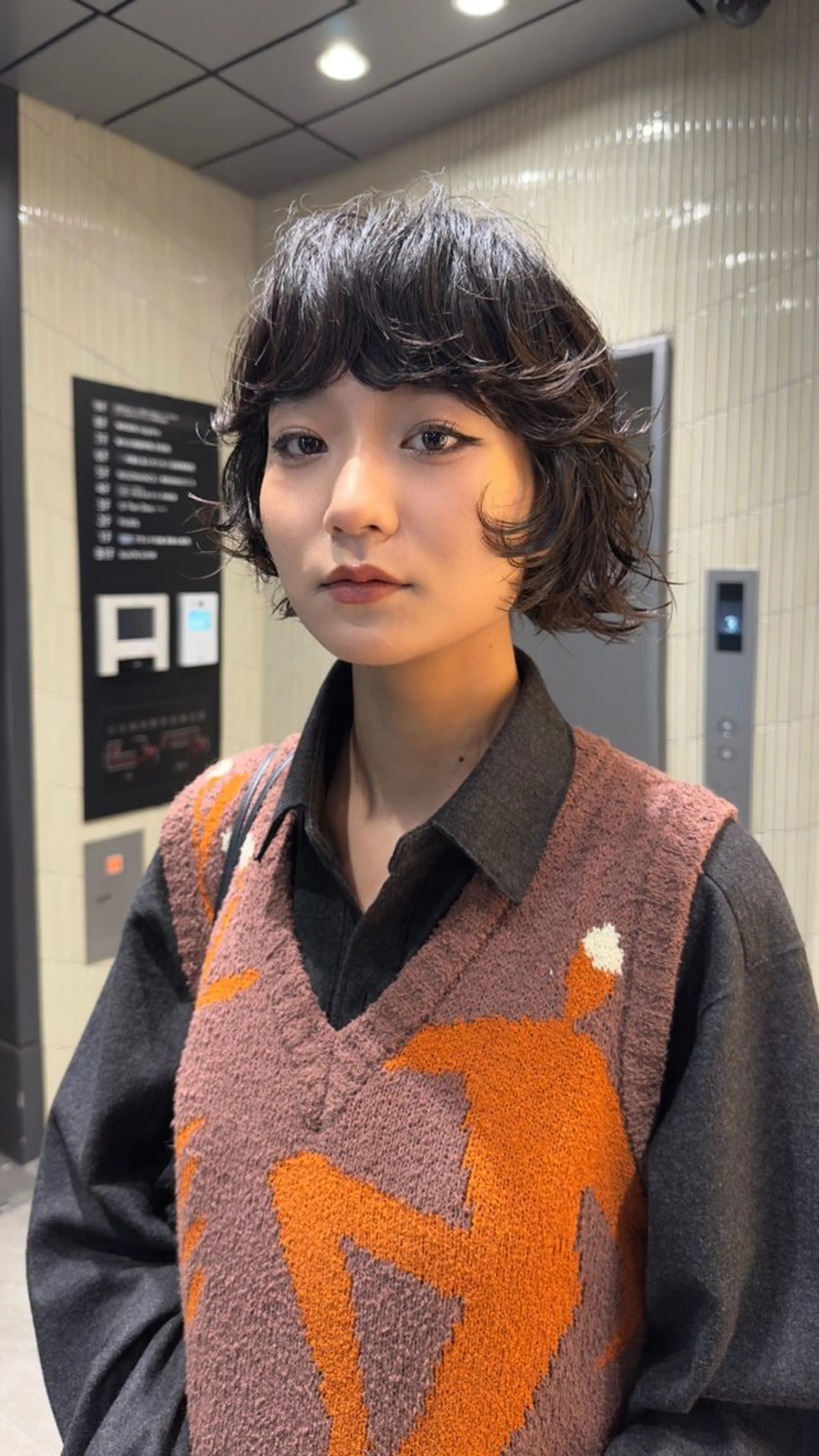 写真のスタイル限定！ボブカット＋ニュアンスパーマ0円！の写真