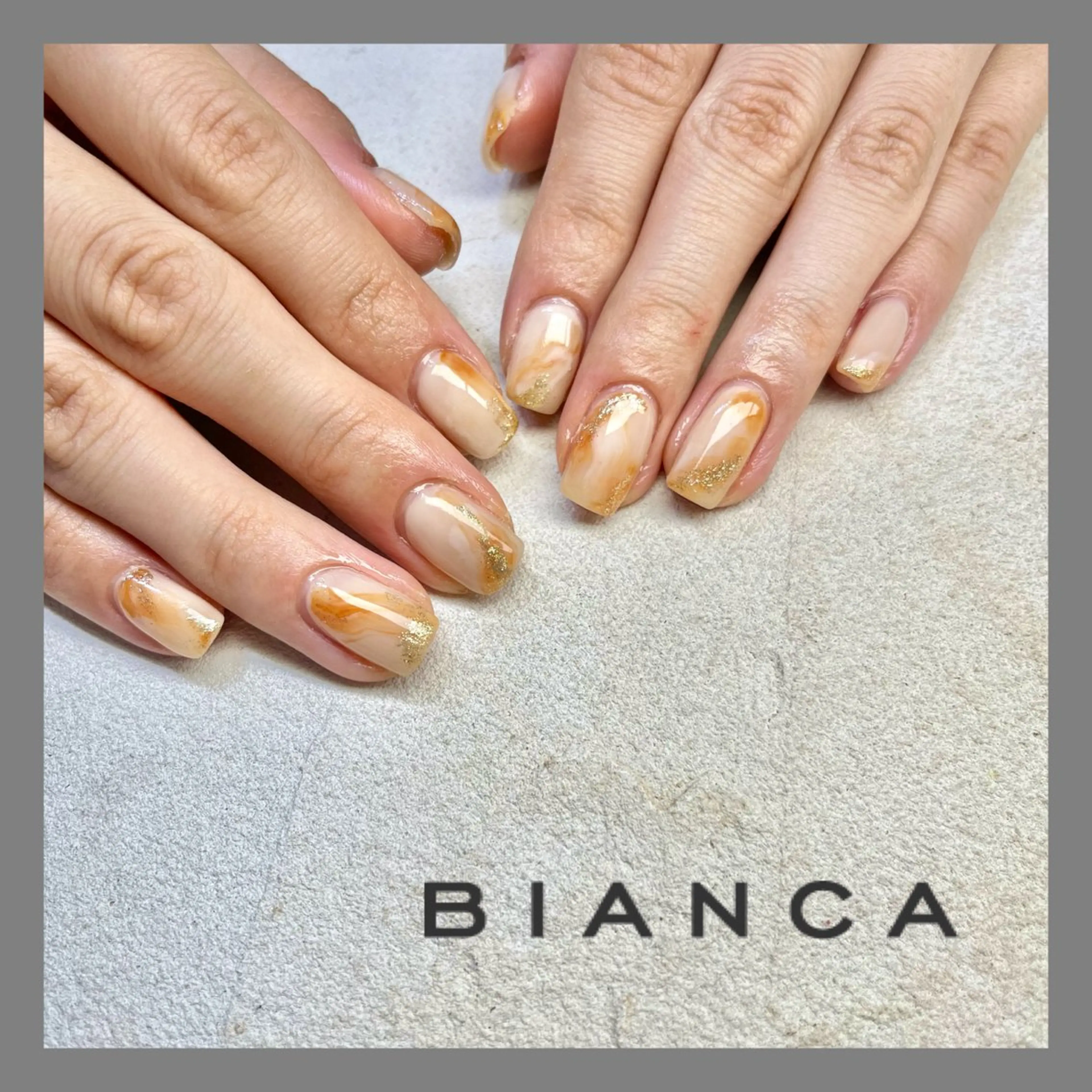 ネイル ニュアンスネイル bianca TORII🌞のネイルデザイン