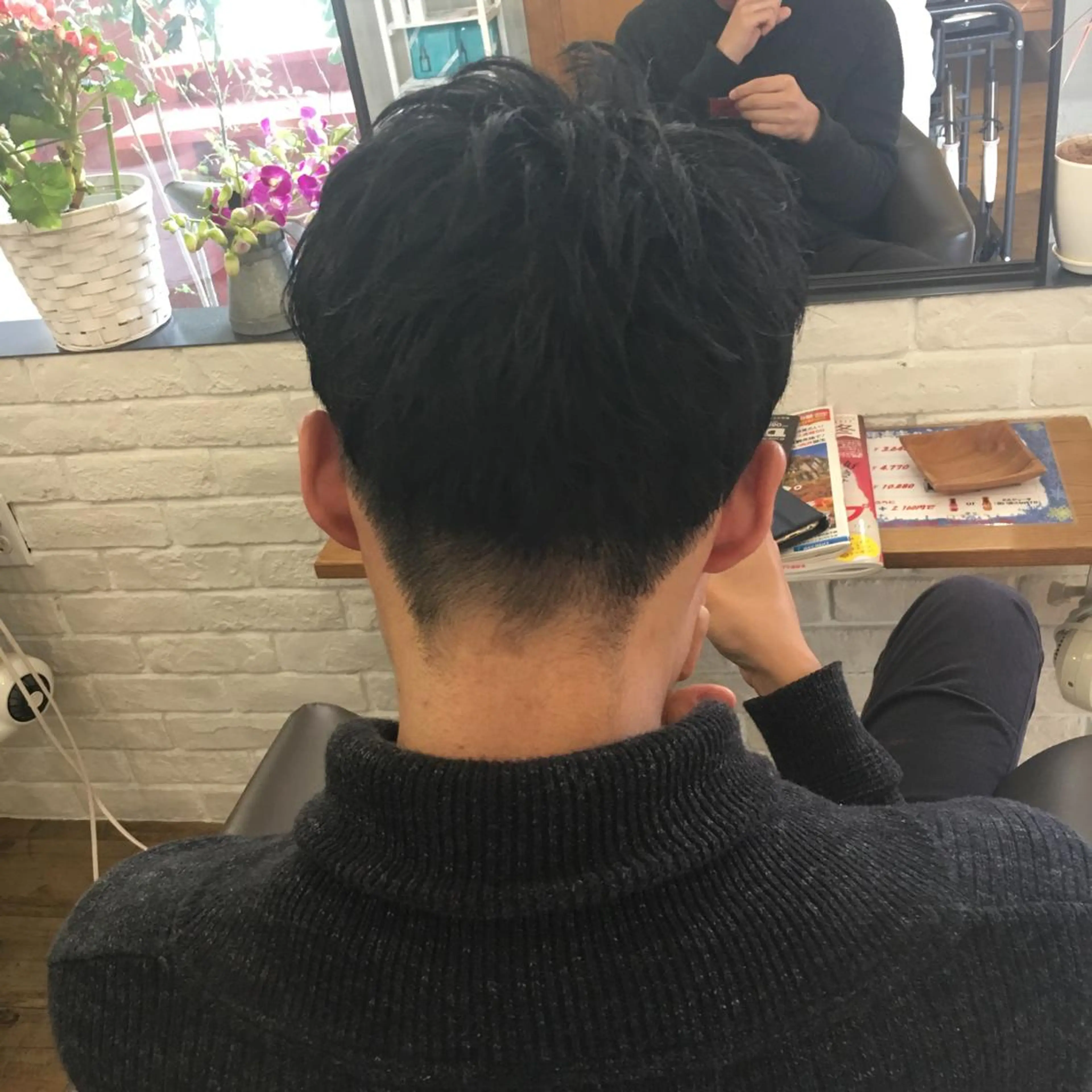 ショート メンズ 上川 美幸のヘアスタイル