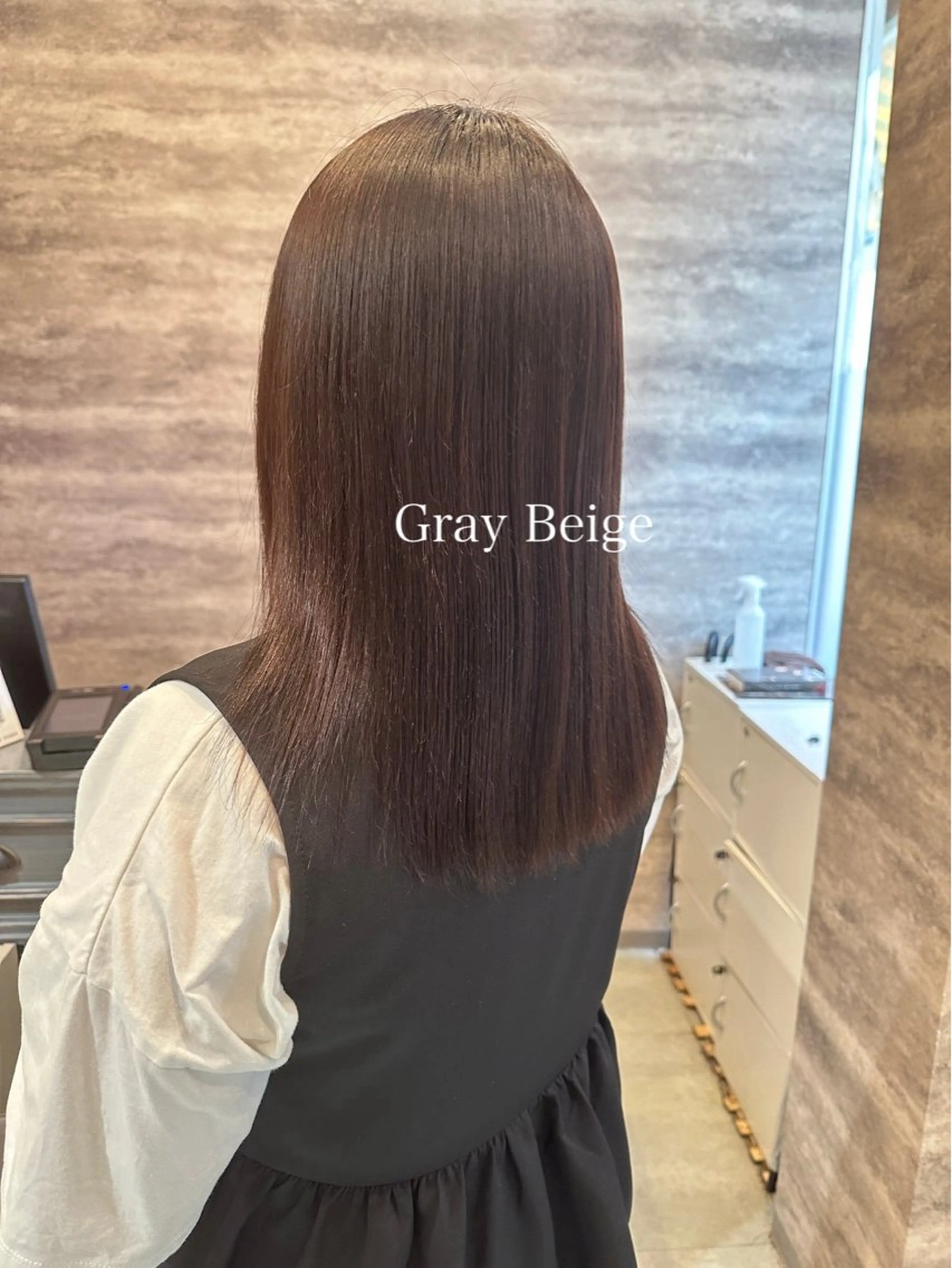 セミロング カラー ベージュカラー ブリーチ ブルーカラー ダブルカラー グラデーションカラー 💈Blanco💈 カラー&ケア🌈のヘアスタイル