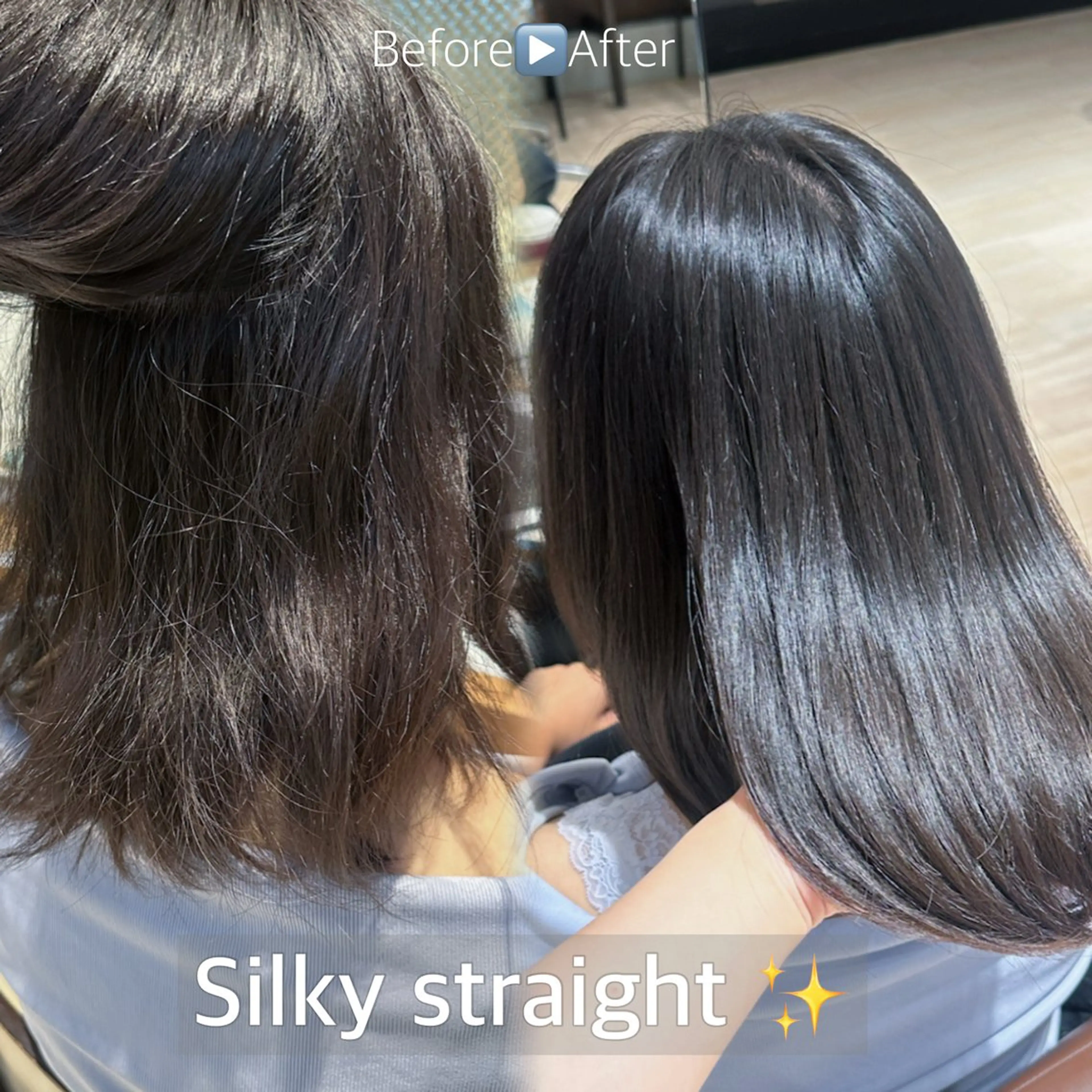 8月18.21.25.28日限定‼️✨うる艶縮毛矯正➕5Step髪質改善トリートメント✨の写真
