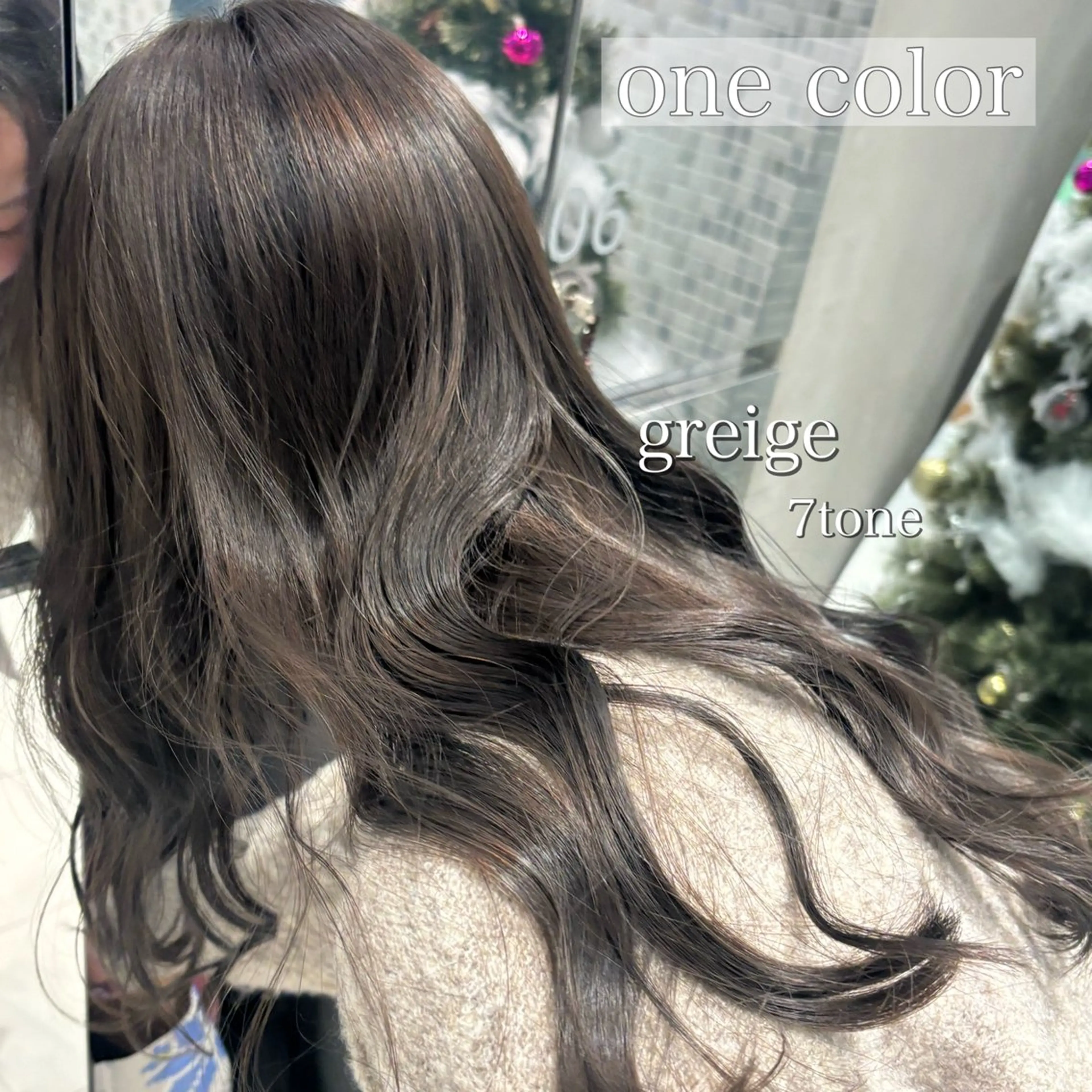 カラー ヘアカラー トリートメント 🧸ベージュ/カット モデル☘️/MIKUのヘアスタイル