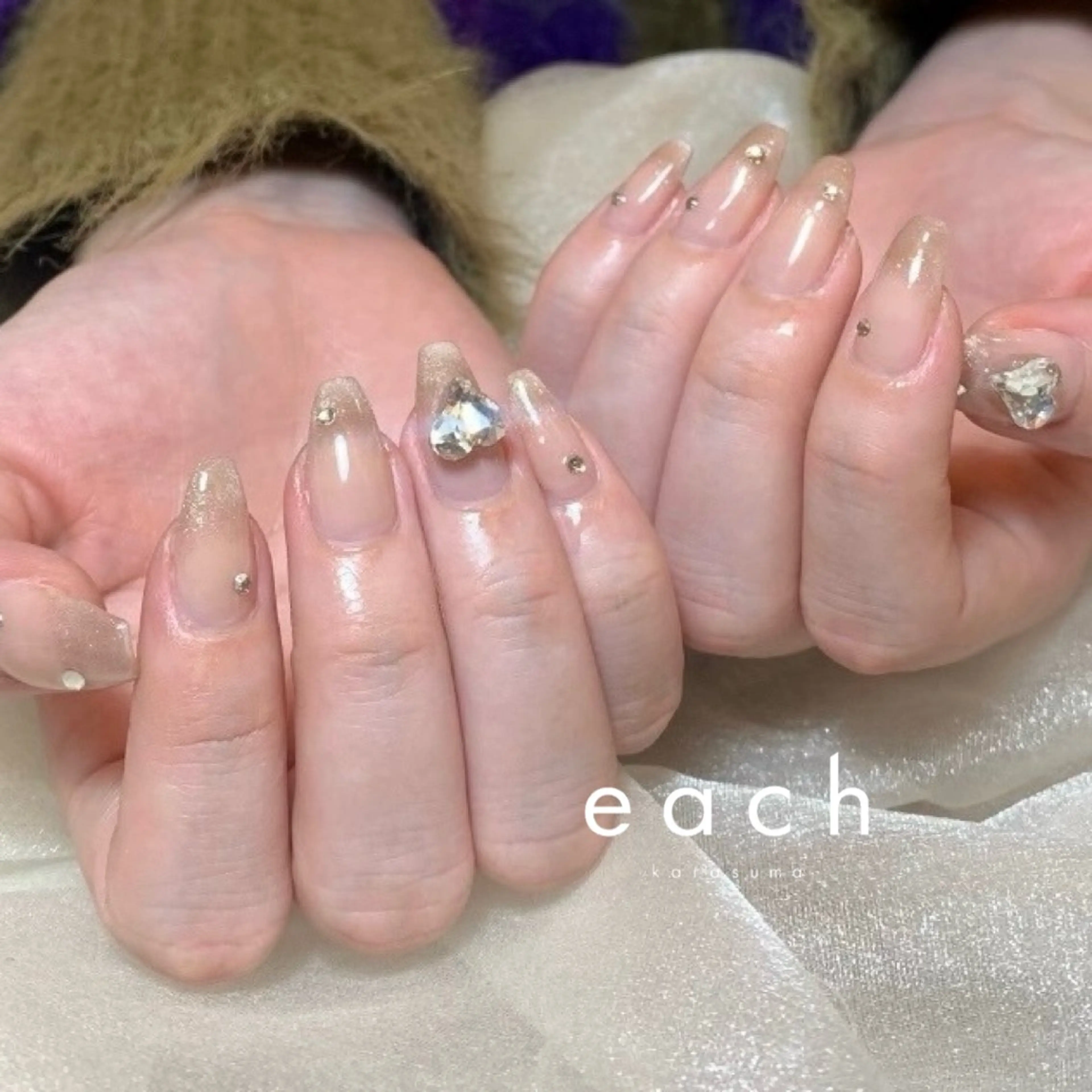 ネイル アートネイル each sakuraのネイルデザイン