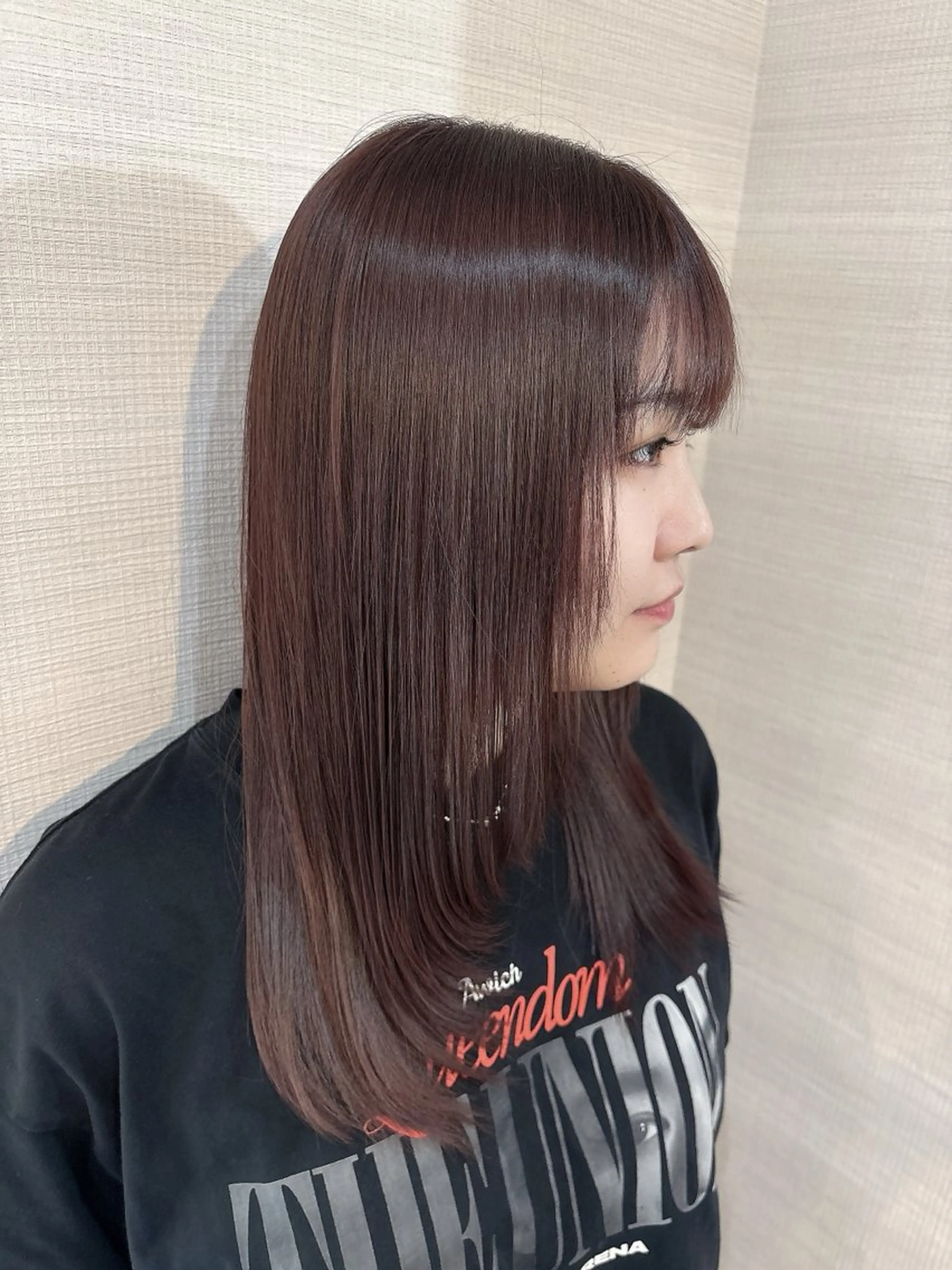 セミロング レイヤーカット 【髪質改善都賀】 chisatan🍊のヘアスタイル