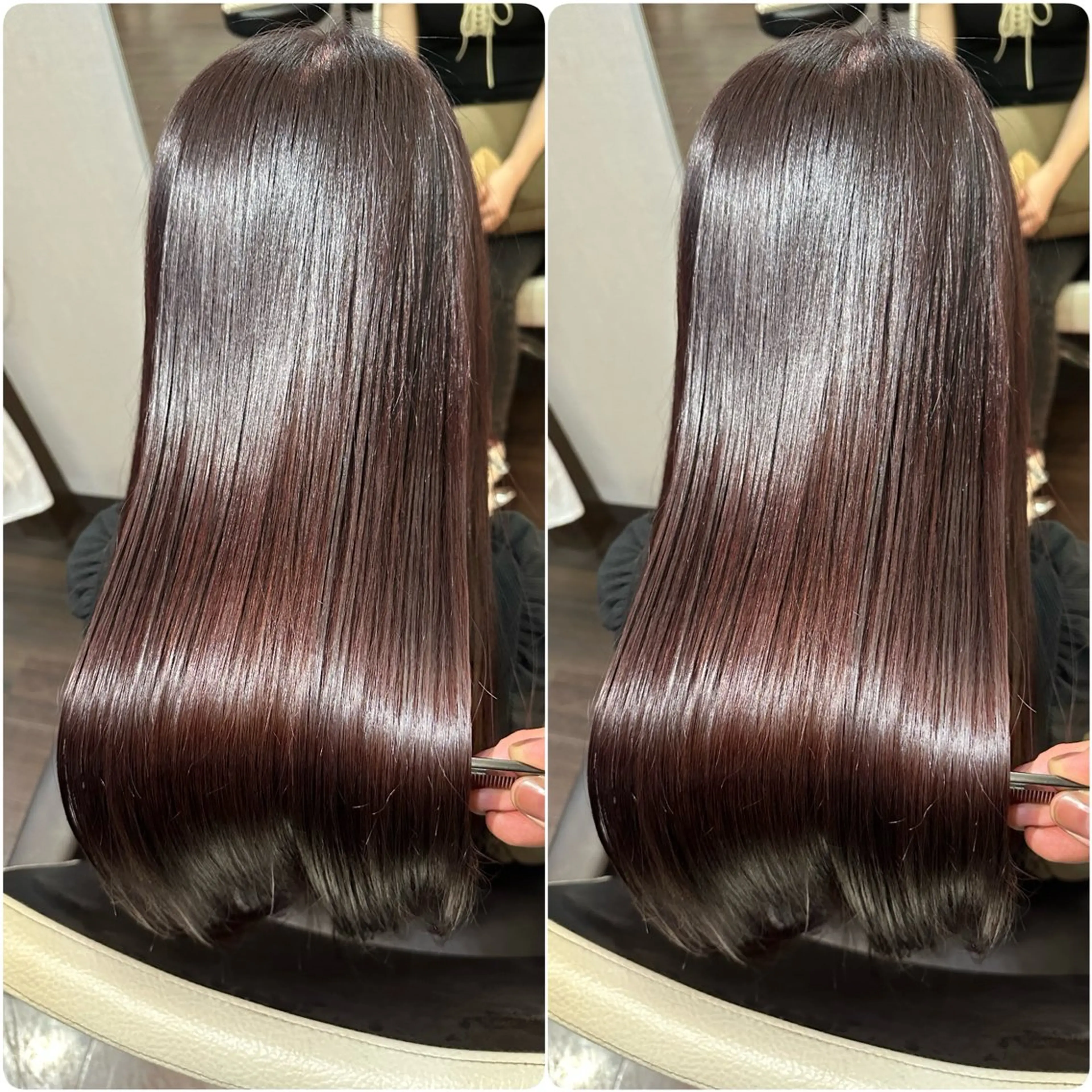 ロング カラー カット ヘアカラー トリートメント ヘッドスパ youres hair 東口店所属・🌸ULTOWA🌸 髪質改善/縮毛/店長のヘアスタイル
