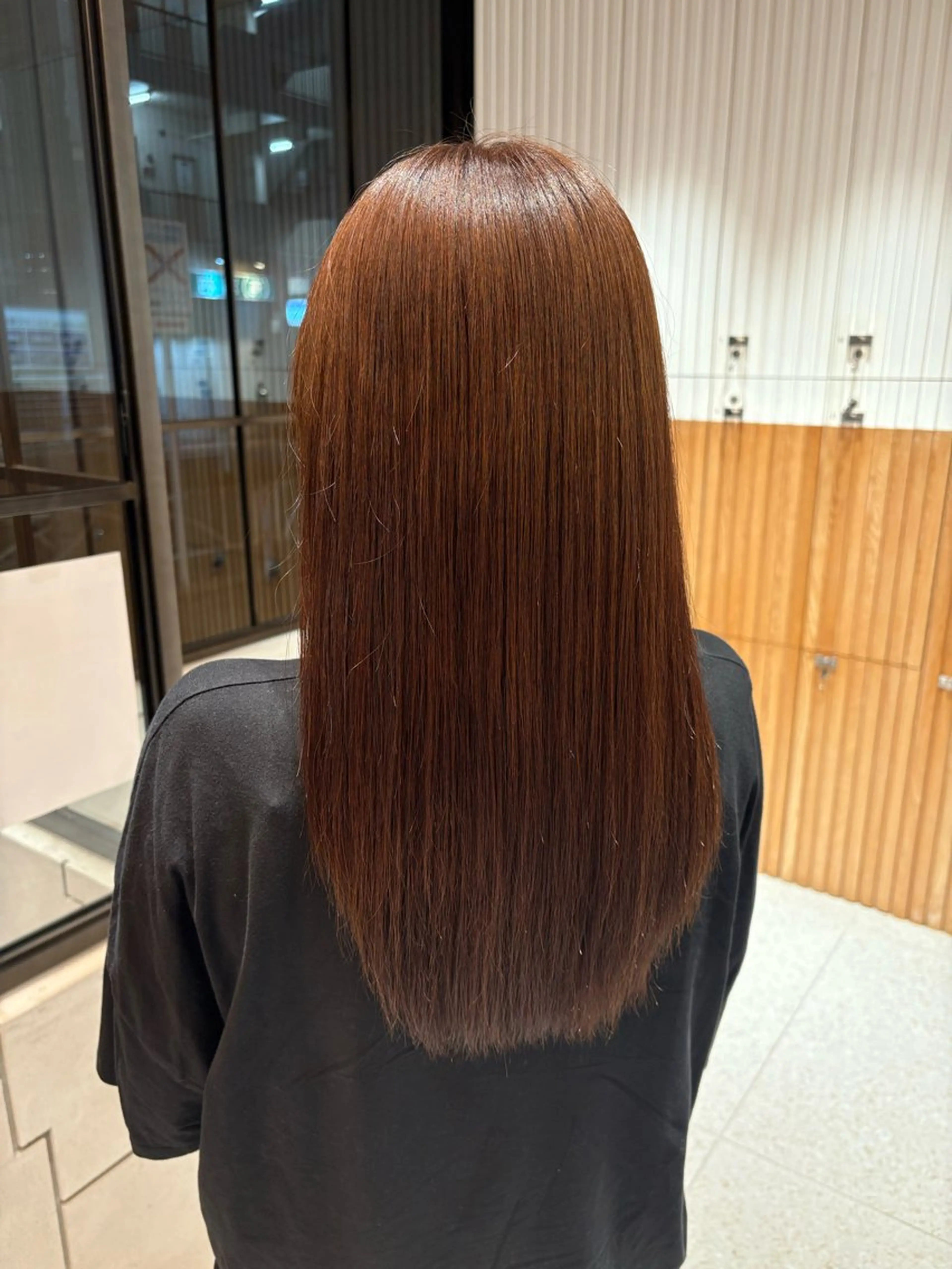ロング カラー ブラウンカラー ヘアカラー rurina ☁️𓍼のヘアスタイル