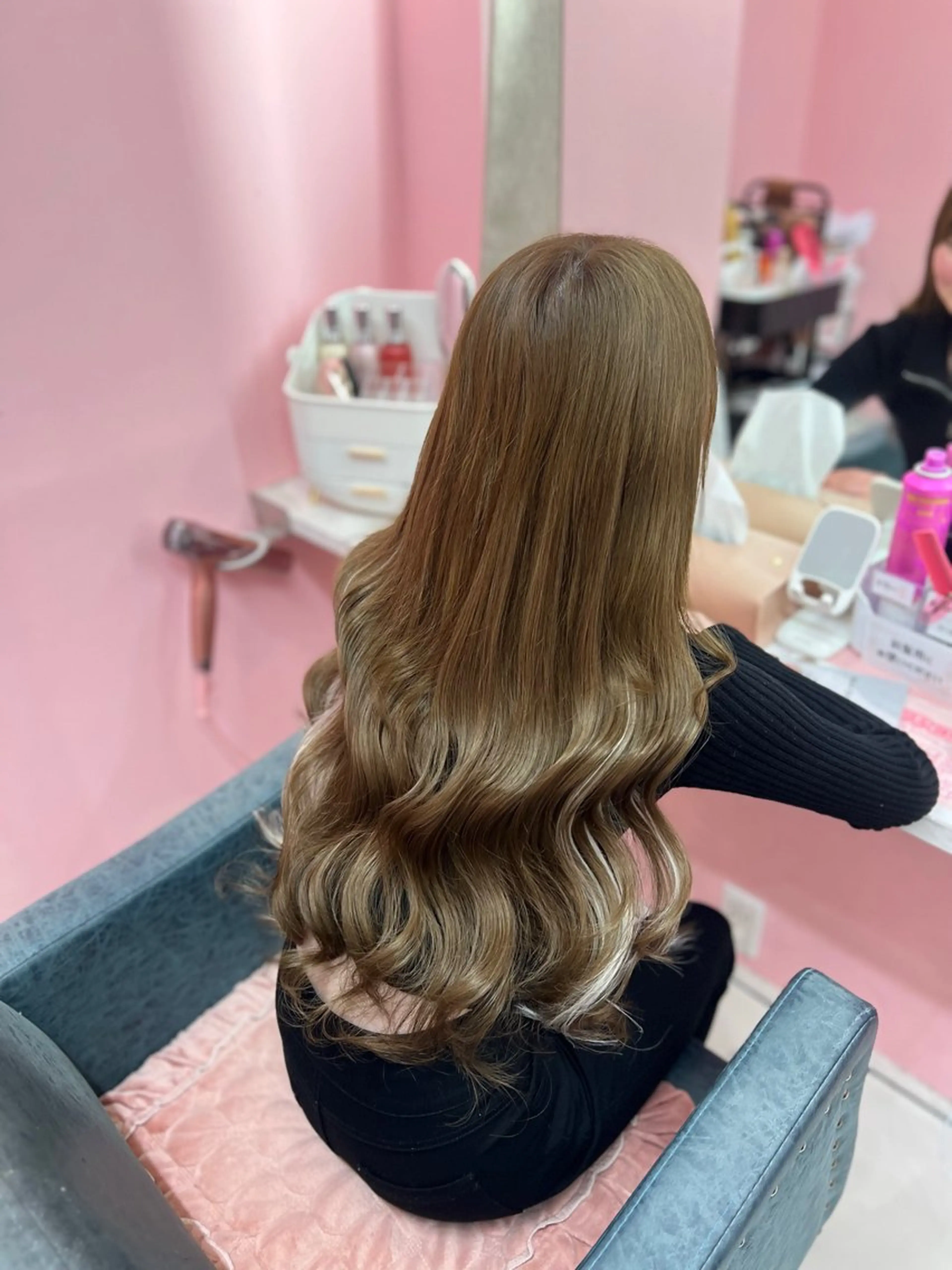 ロング エクステ 【シールエクステ】 chihoのヘアスタイル