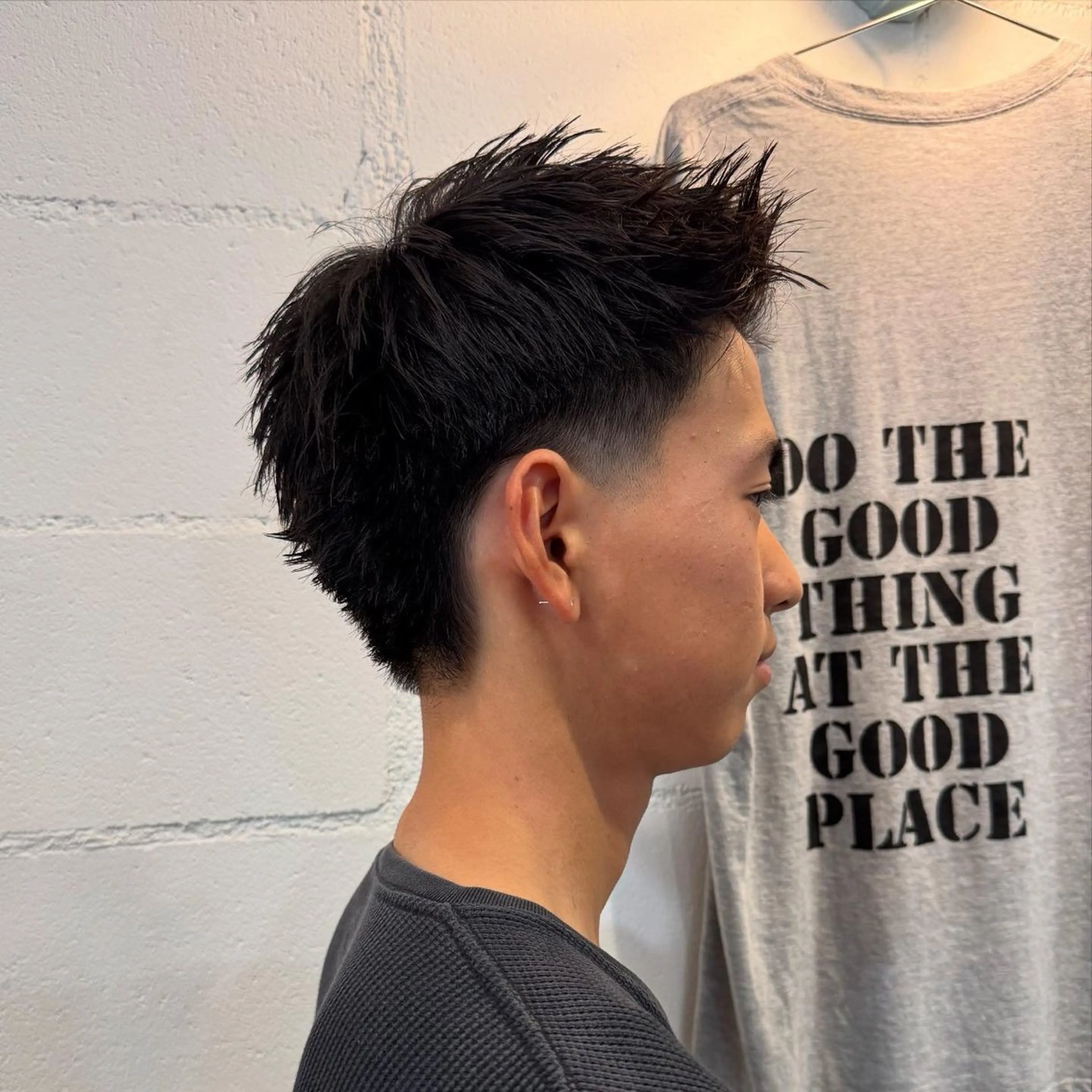 メンズ マレットヘア カット Goodplace&thing所属・堀 琉冴のヘアスタイル