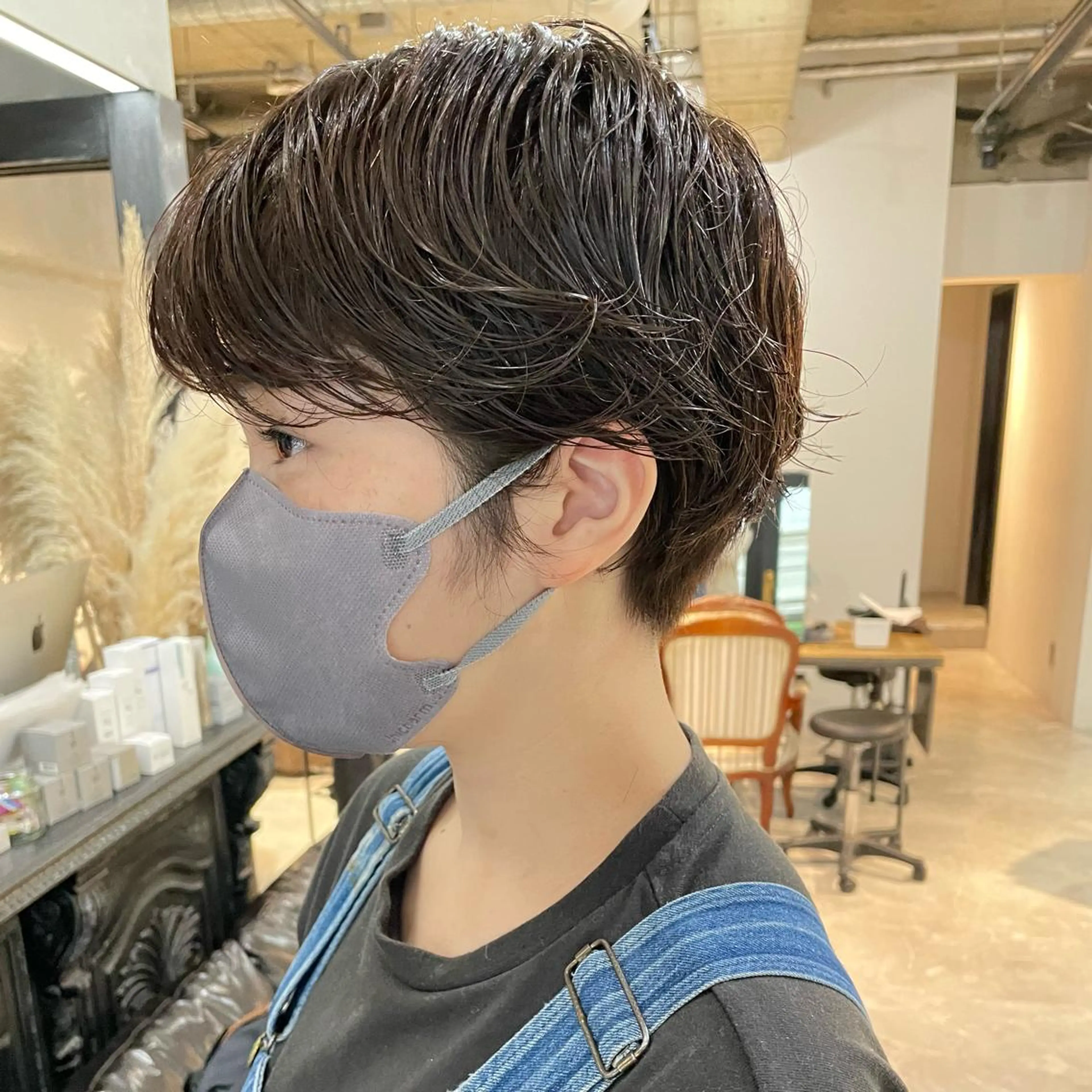 ショート パーマ カット パーマ トリートメント ショート・ボブ ・ウルフ✂︎IMAIのヘアスタイル