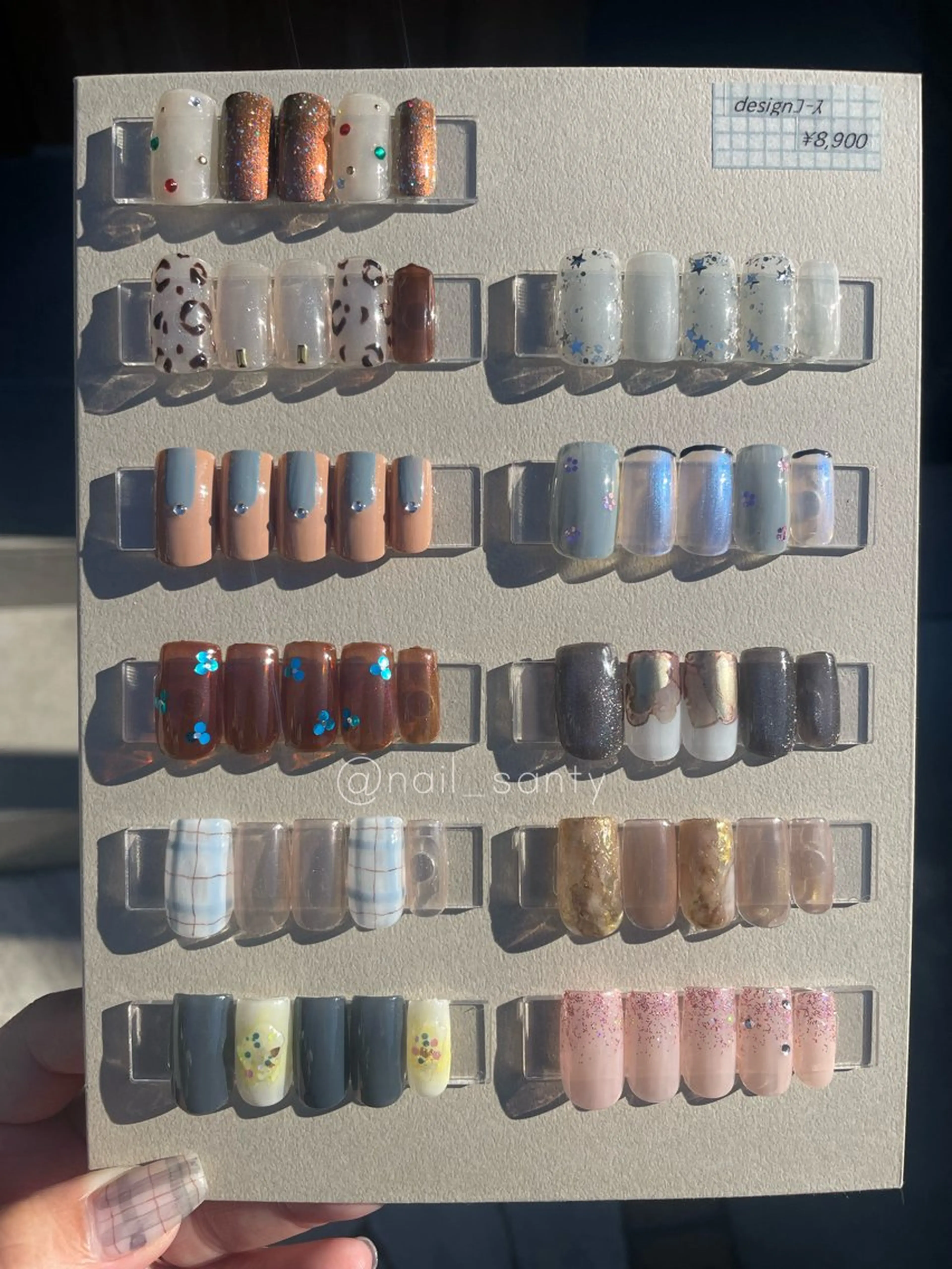 ネイル Nailsalon Santy.のネイルデザイン