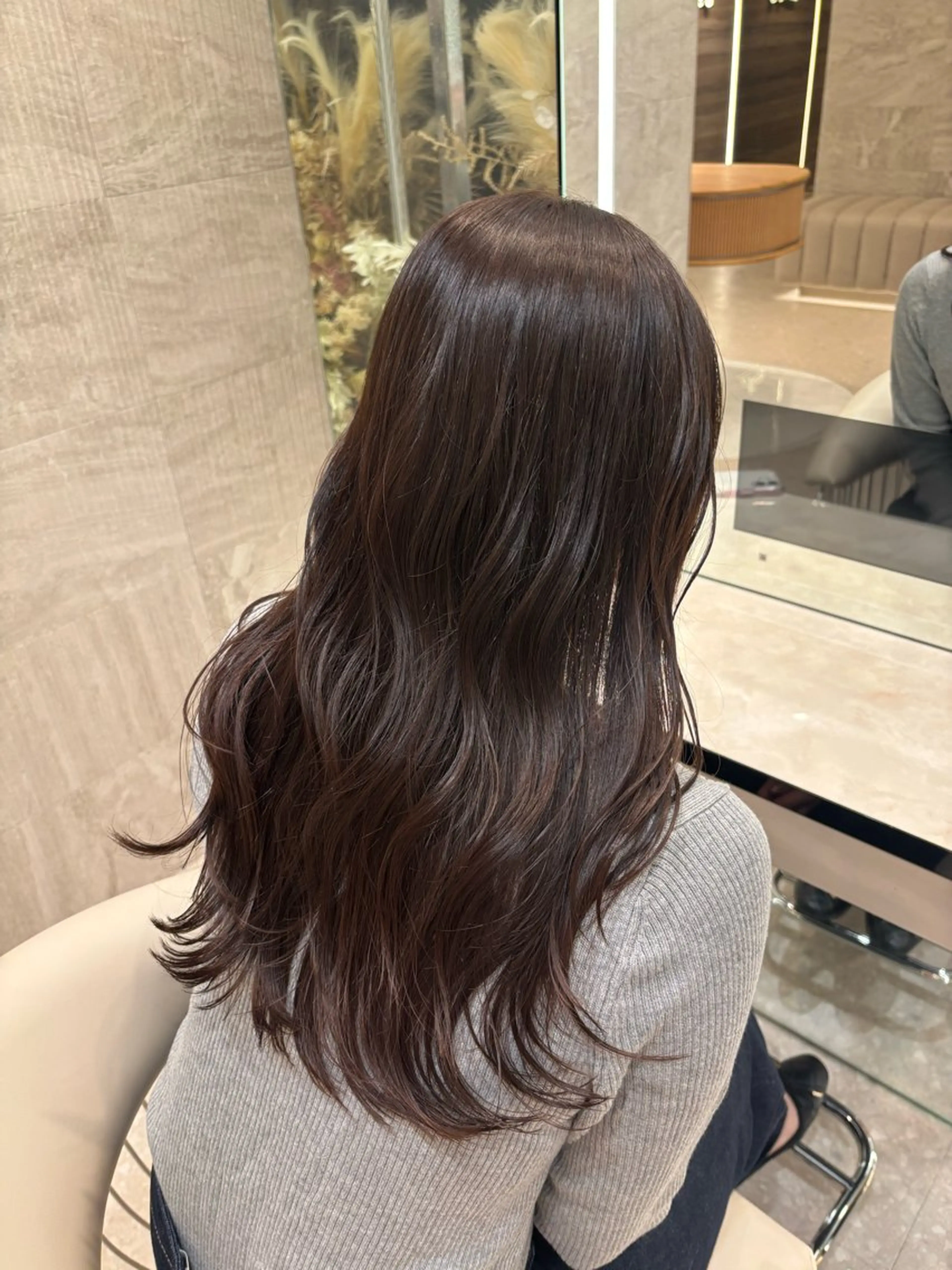 ロング カラー Cloe 銀座 【クロエ ギンザ】所属・ハイトーン/暖色 カラー/maoのヘアスタイル