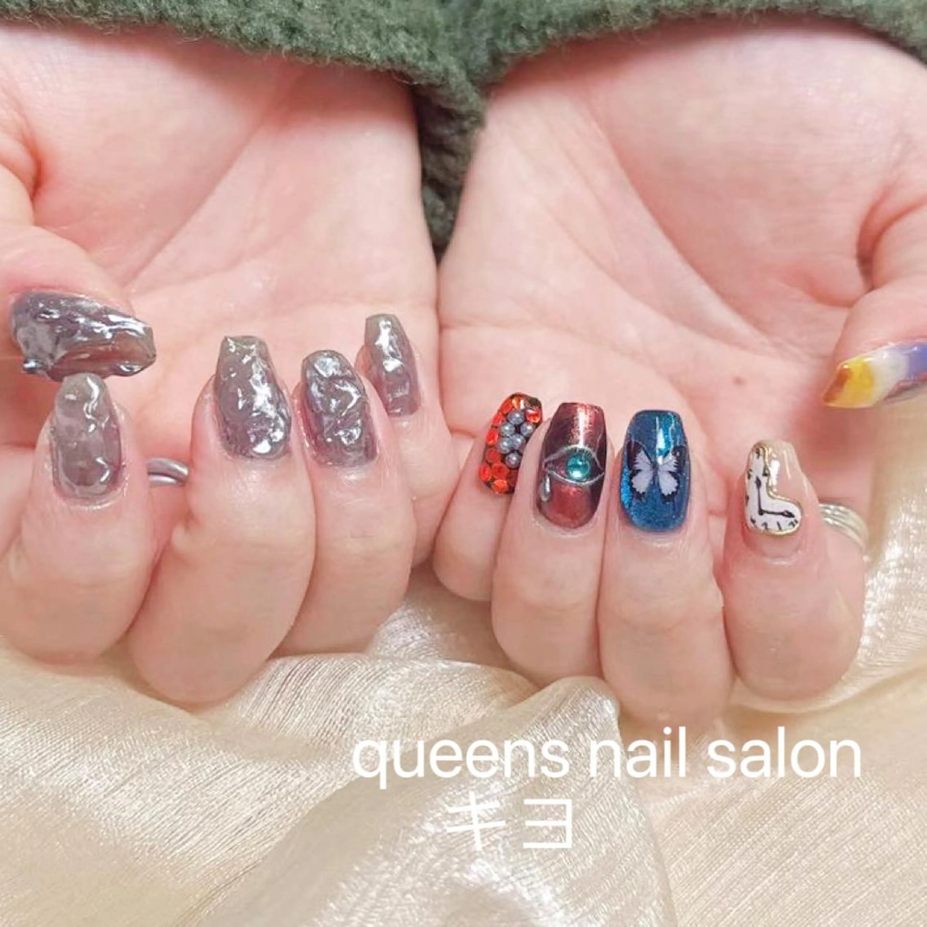ネイル Mina🧸 韓国風ネイル🎀のネイルデザイン