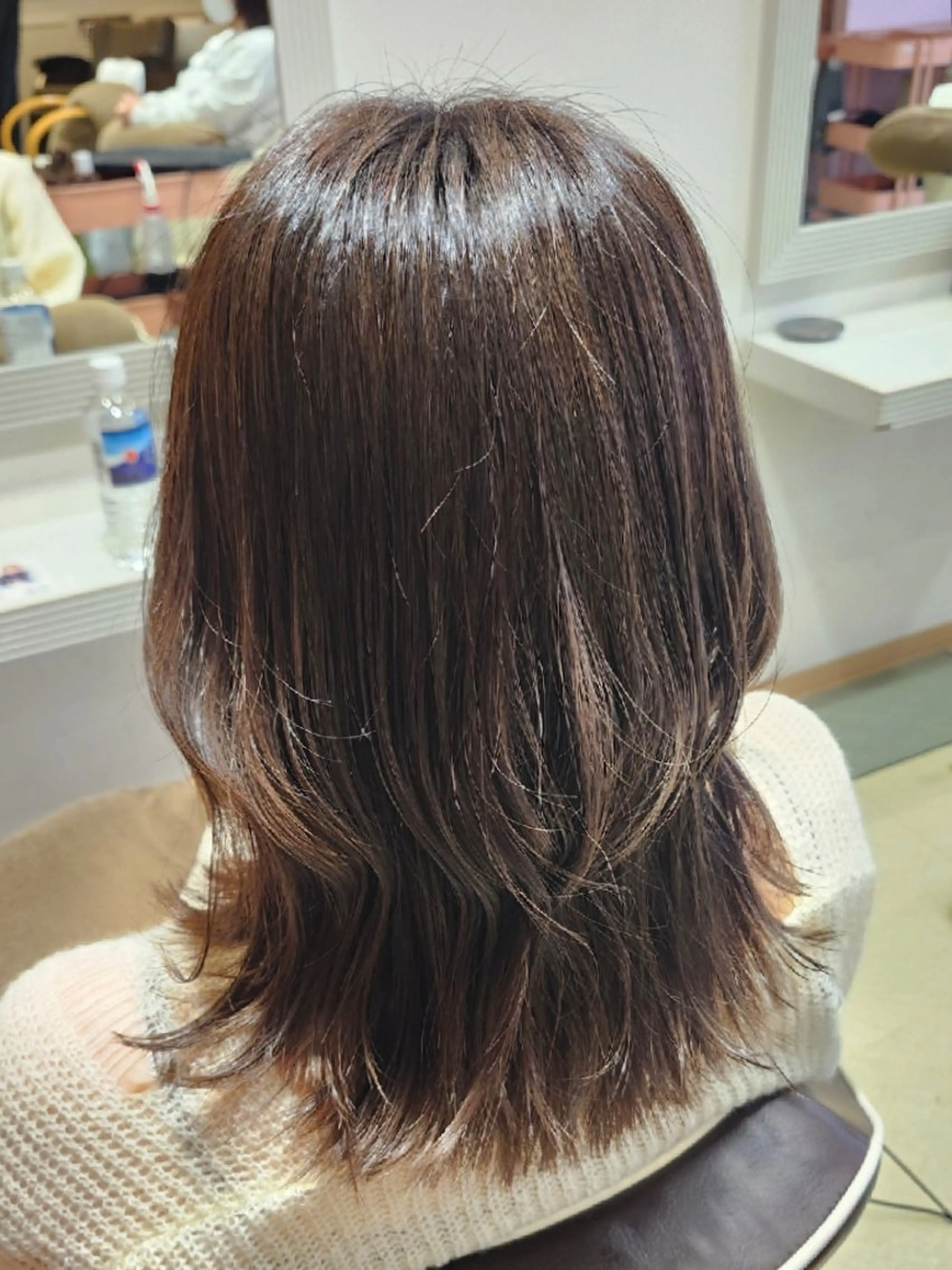 セミロング 暖色カラー/髪質改善 /メンズ🧡莉南のヘアスタイル