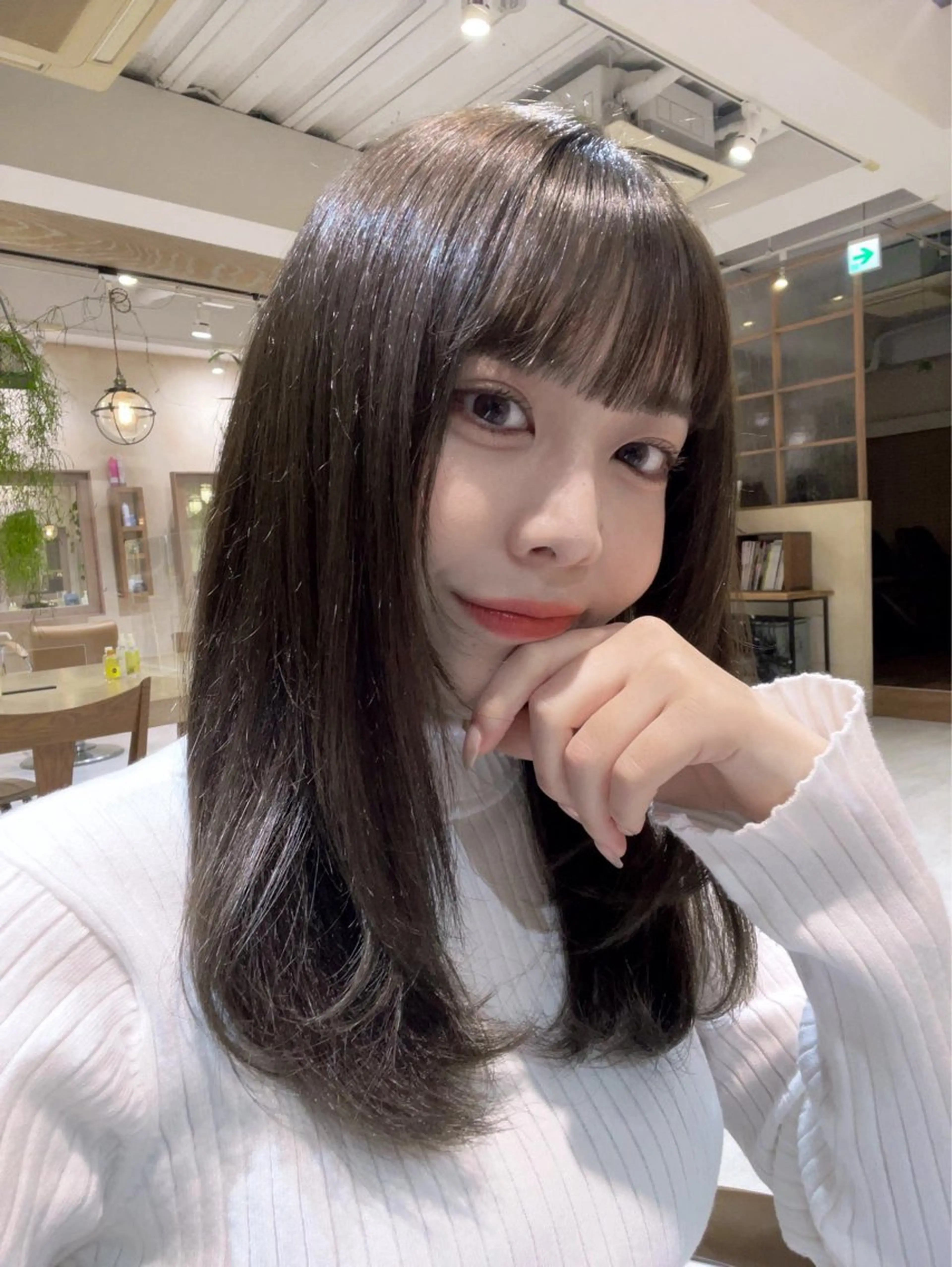 カラー ハイトーン/ペール カラー/めい🎀のヘアスタイル