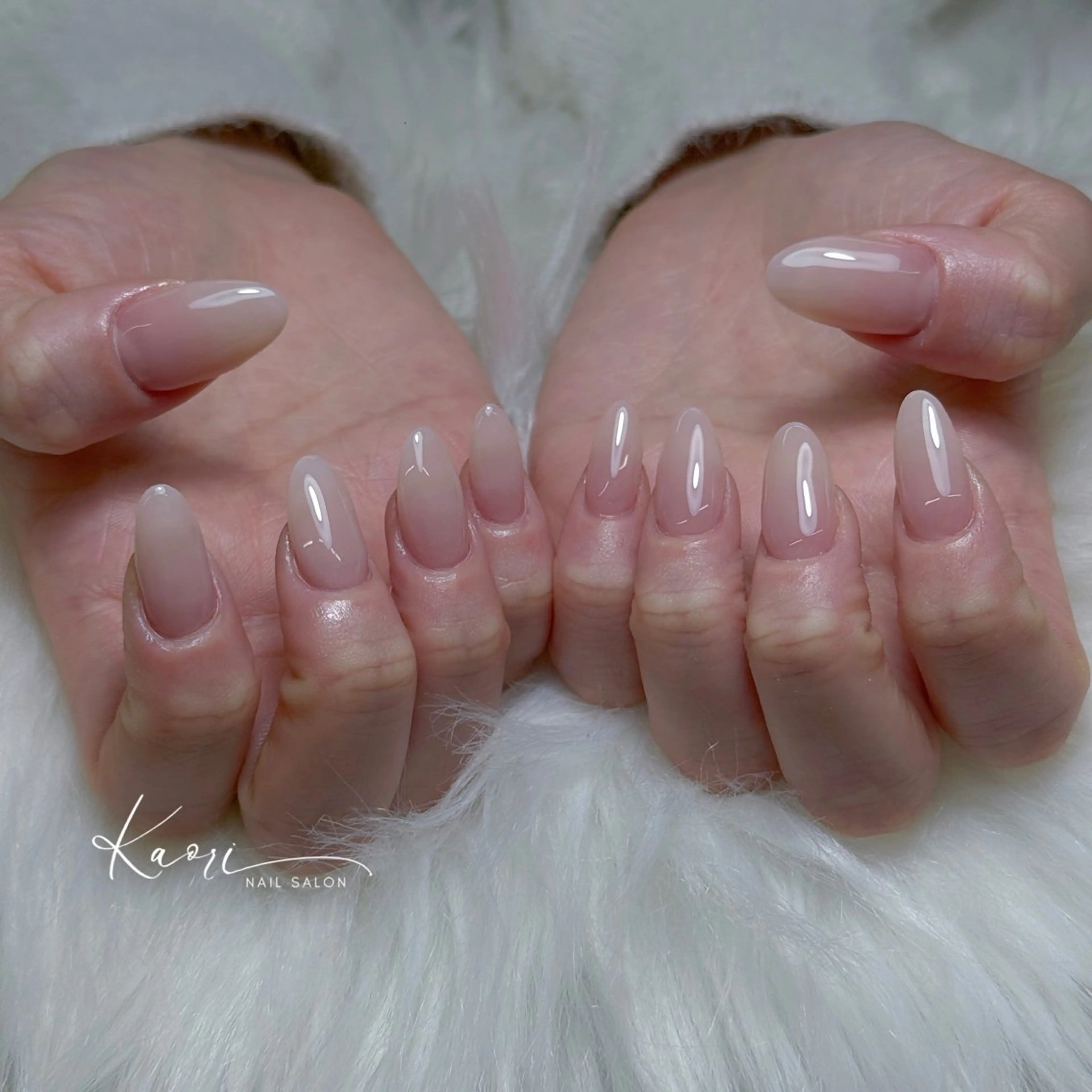 ネイル 韓国ネイル 持ち込み ニュアンスネイル ワンホンネイル ハンドネイル かおり 奏のネイルデザイン