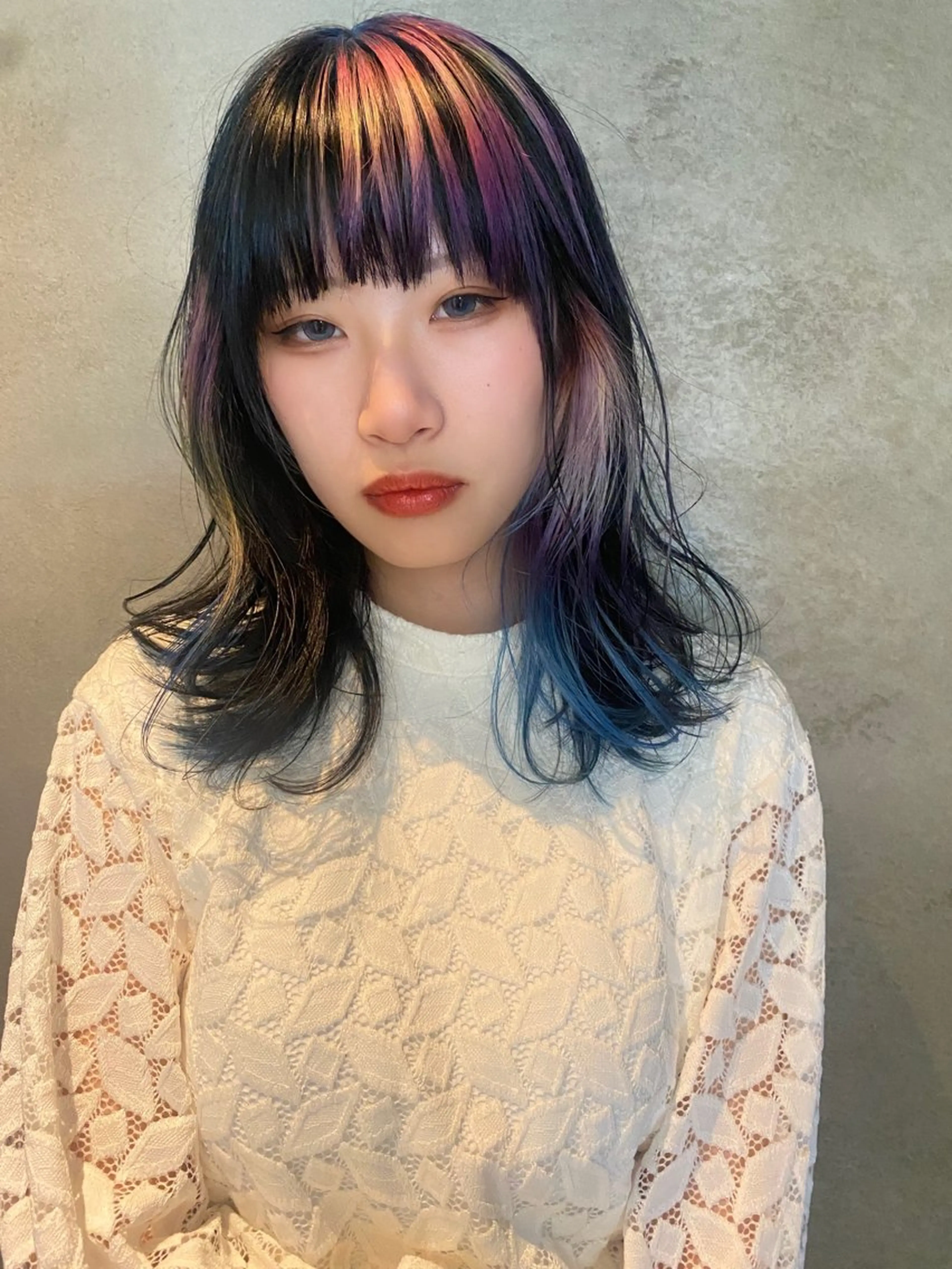 セミロング カラー nambu-GARDEN所属・上田 昂雅のヘアスタイル