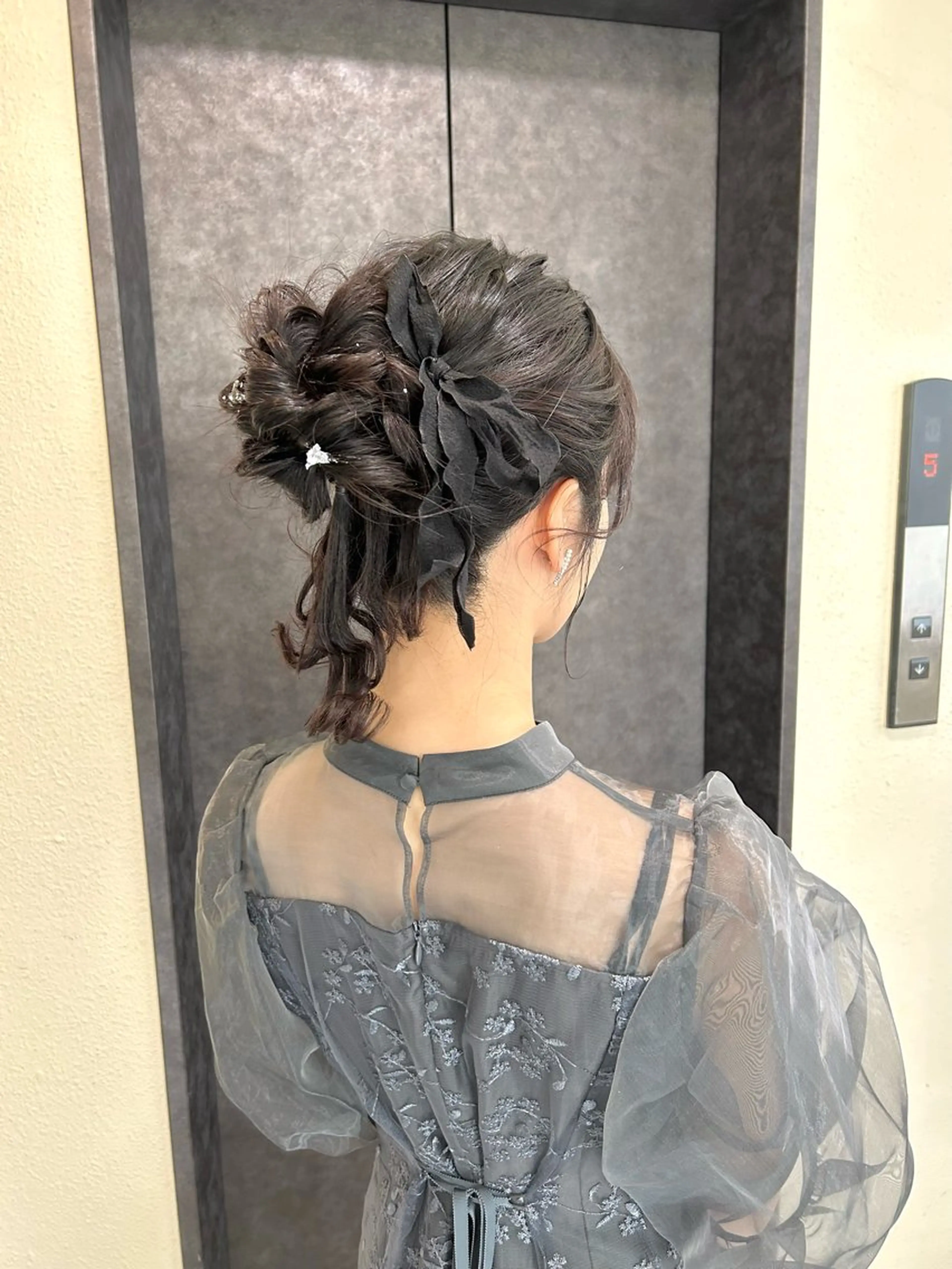 ロング ヘアセット Mila Hazukiのヘアスタイル