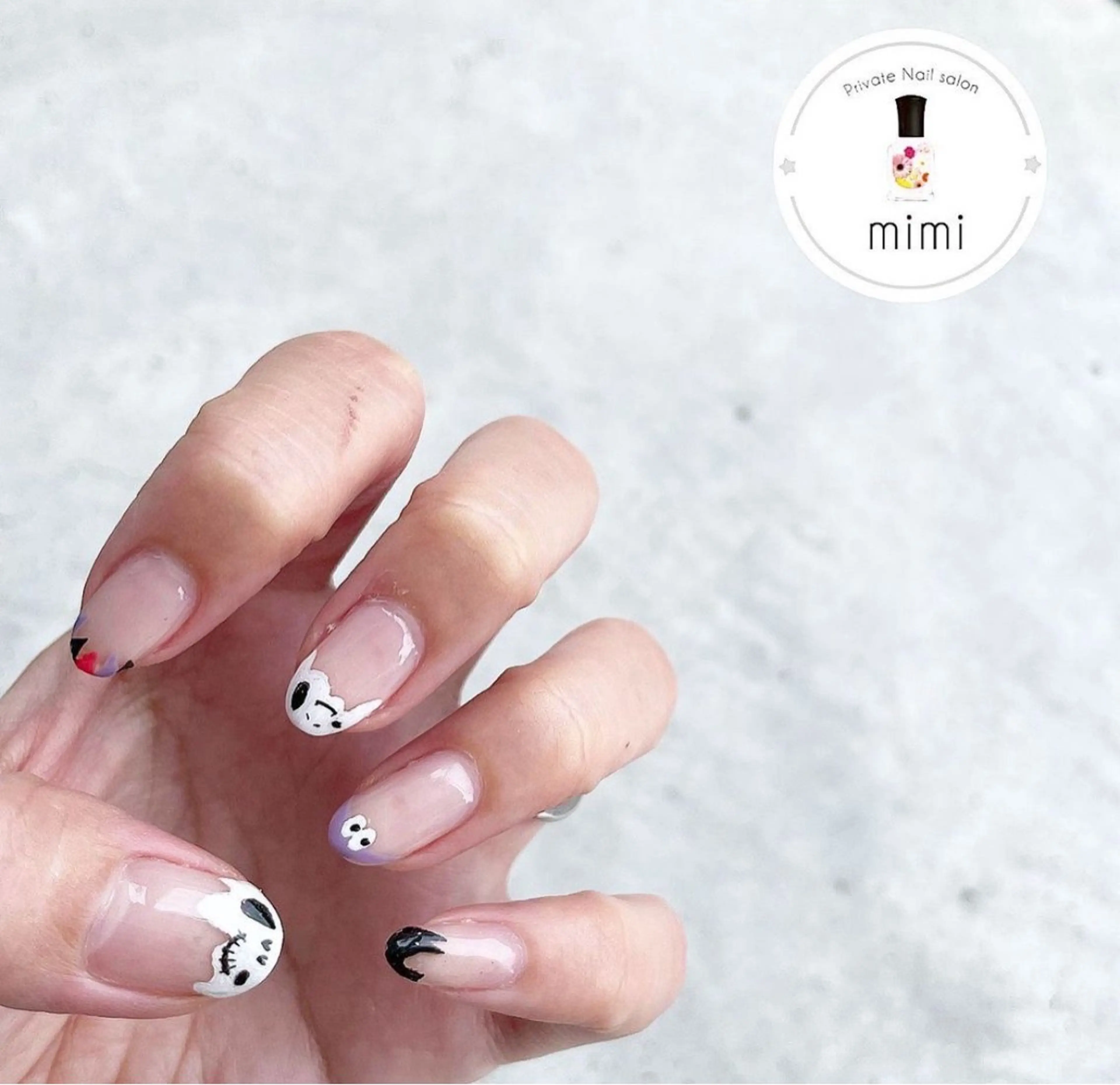 ネイル mimi 高石桃朱のネイルデザイン