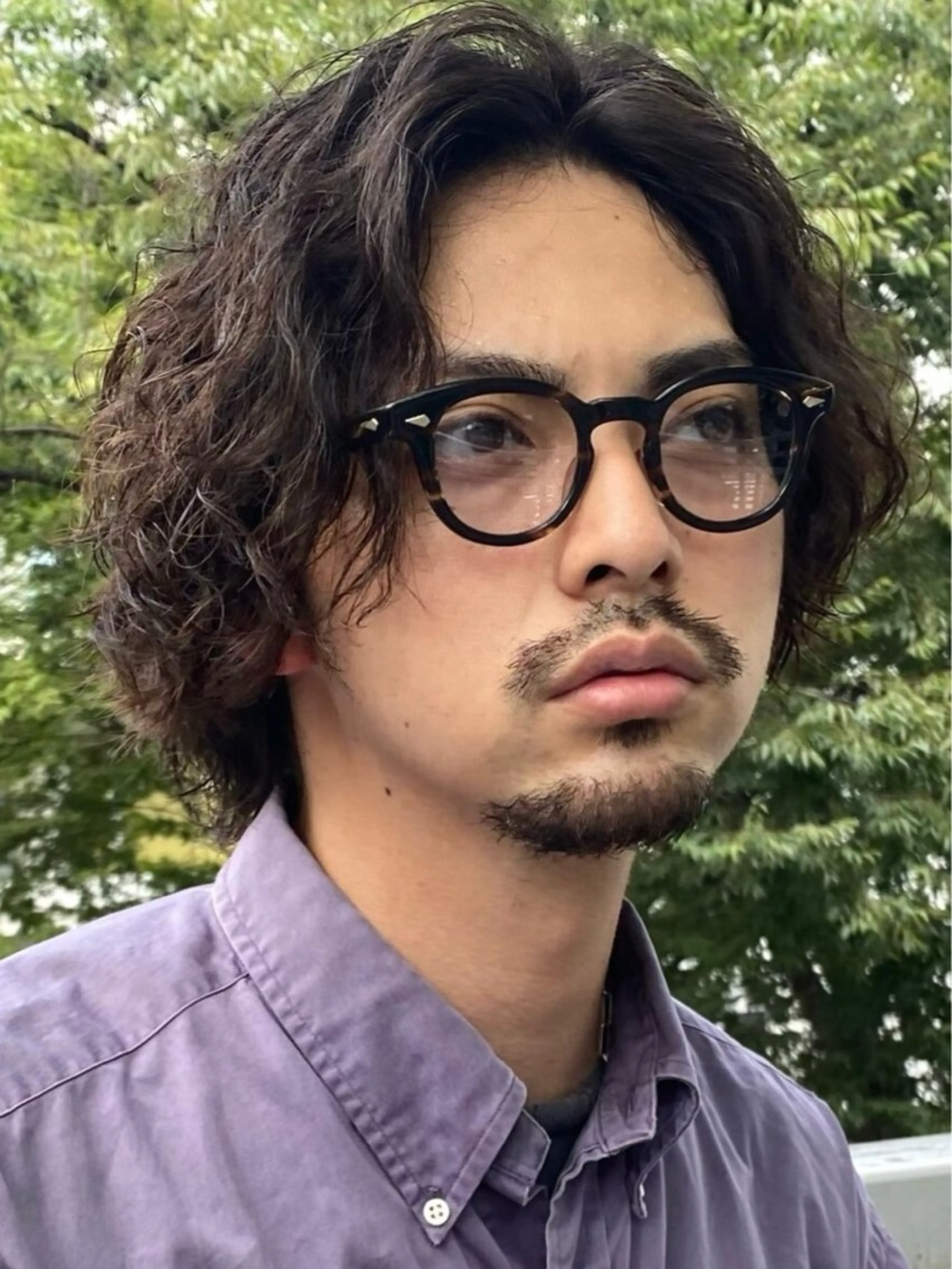 パーマ メンズ マッシュ メンズパーマ ツイストスパイラルパーマ 波巻きパーマ ボブ fifth天神大名メンズサロン(フィフス)所属・fifth天神🌀 moromiのヘアスタイル