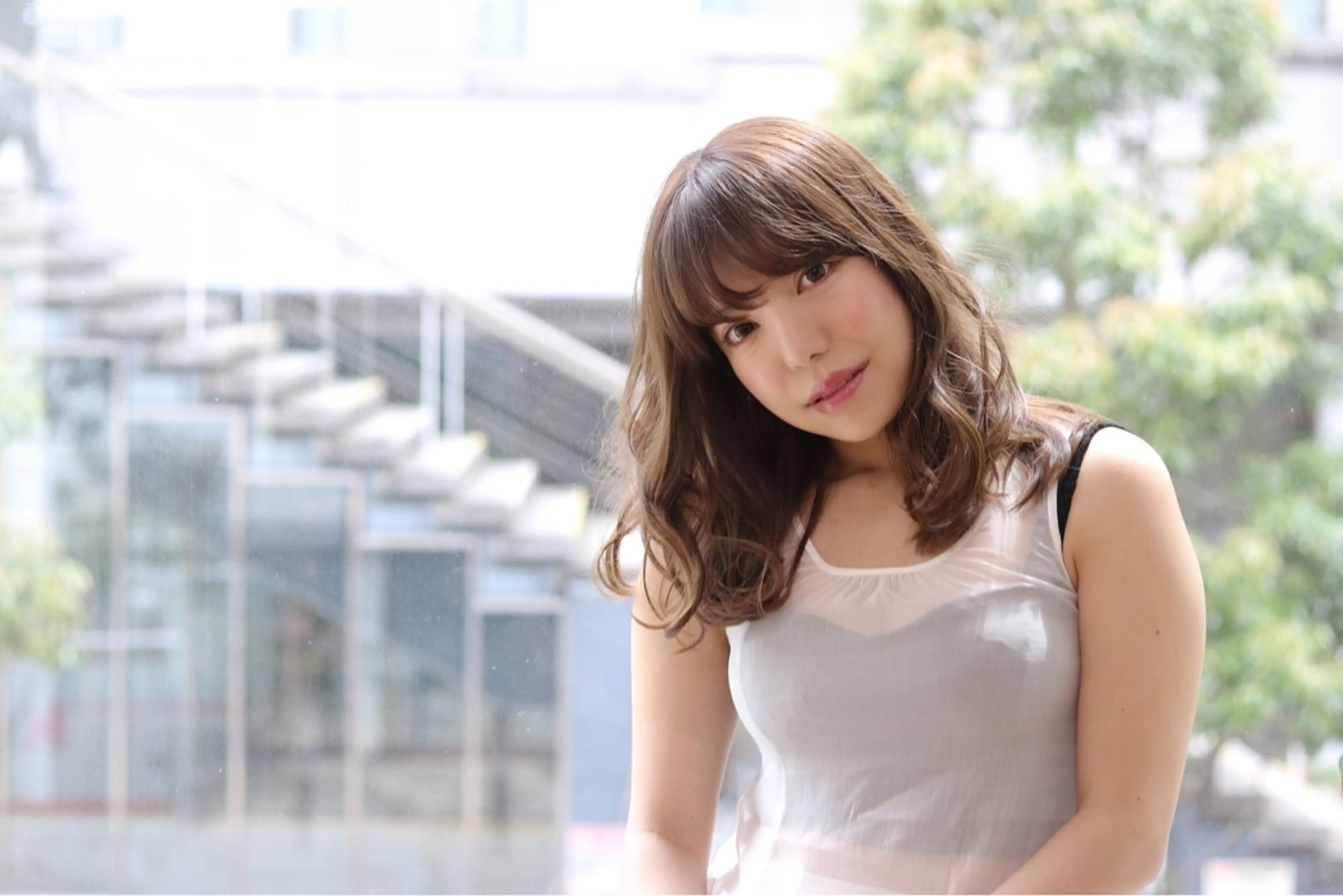 セミロング カット ヘアカラー トリートメント teddy(テディ)所属・KASHI|顔まわり ×艶髪プロデューサーのヘアスタイル