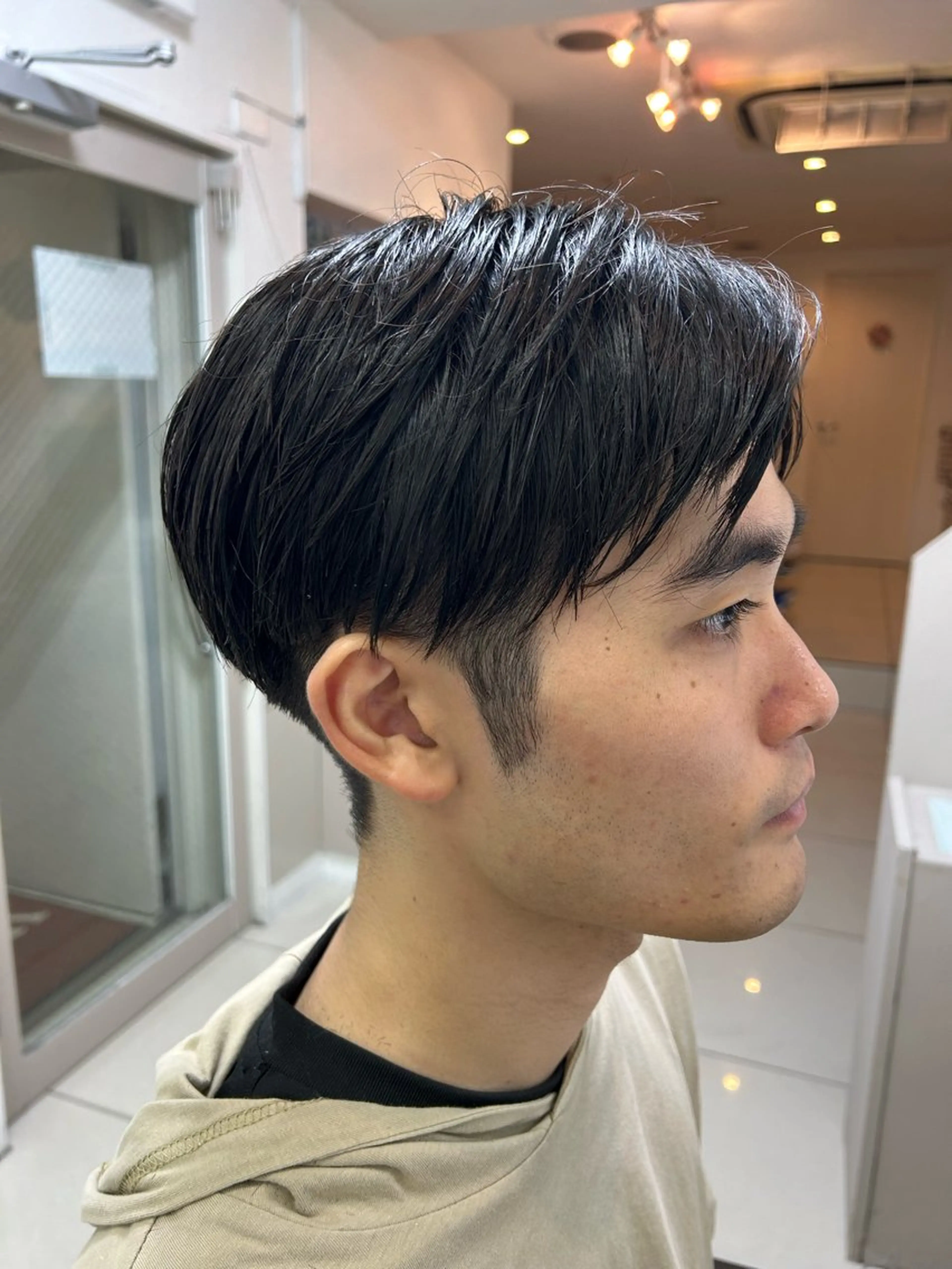 ショート メンズ マッシュ 刈り上げ ショートヘア 大内 雅生のヘアスタイル