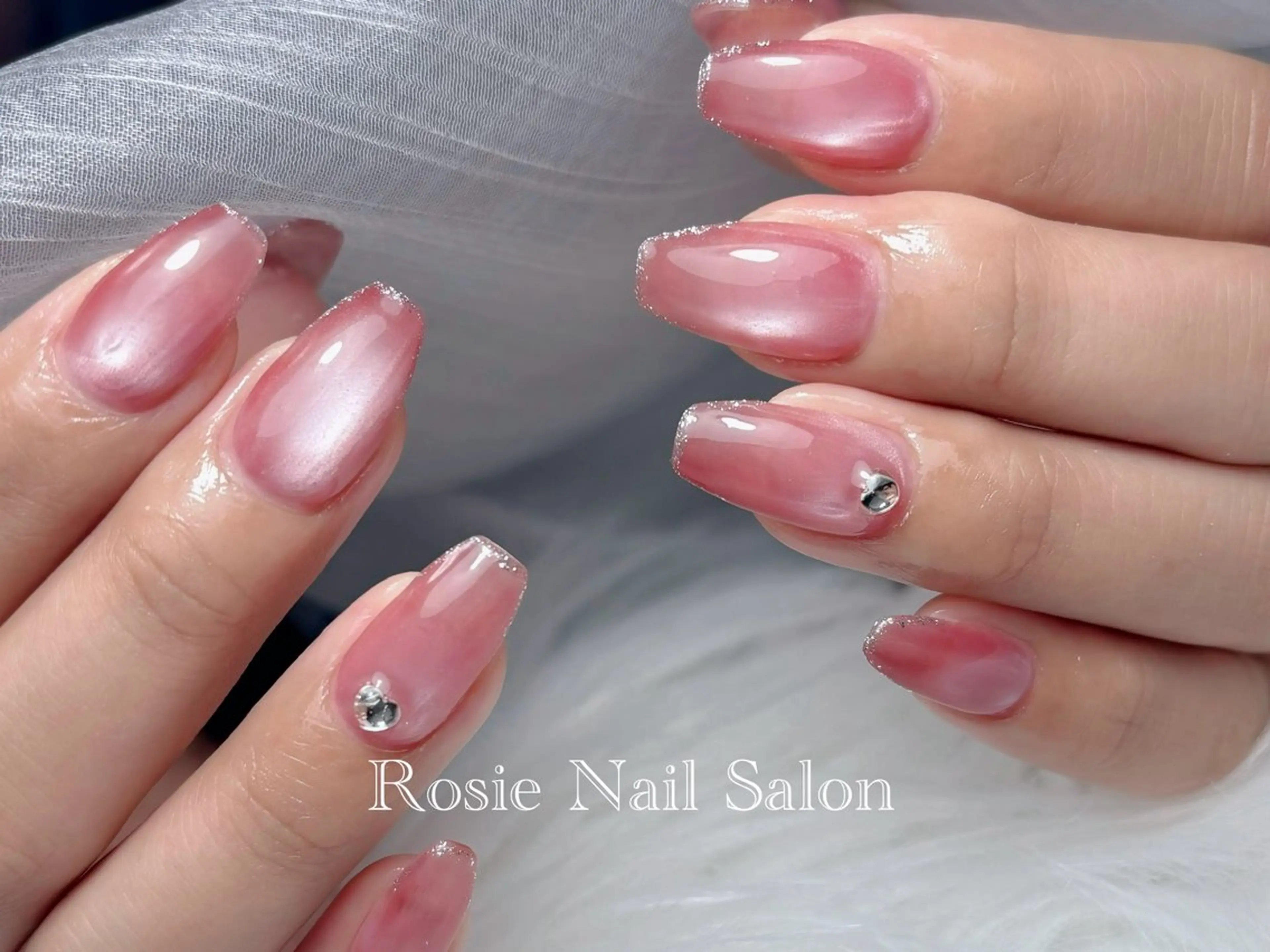 ネイル 春ネイル ハンドネイル Rosie Nail サロン南越谷のネイルデザイン