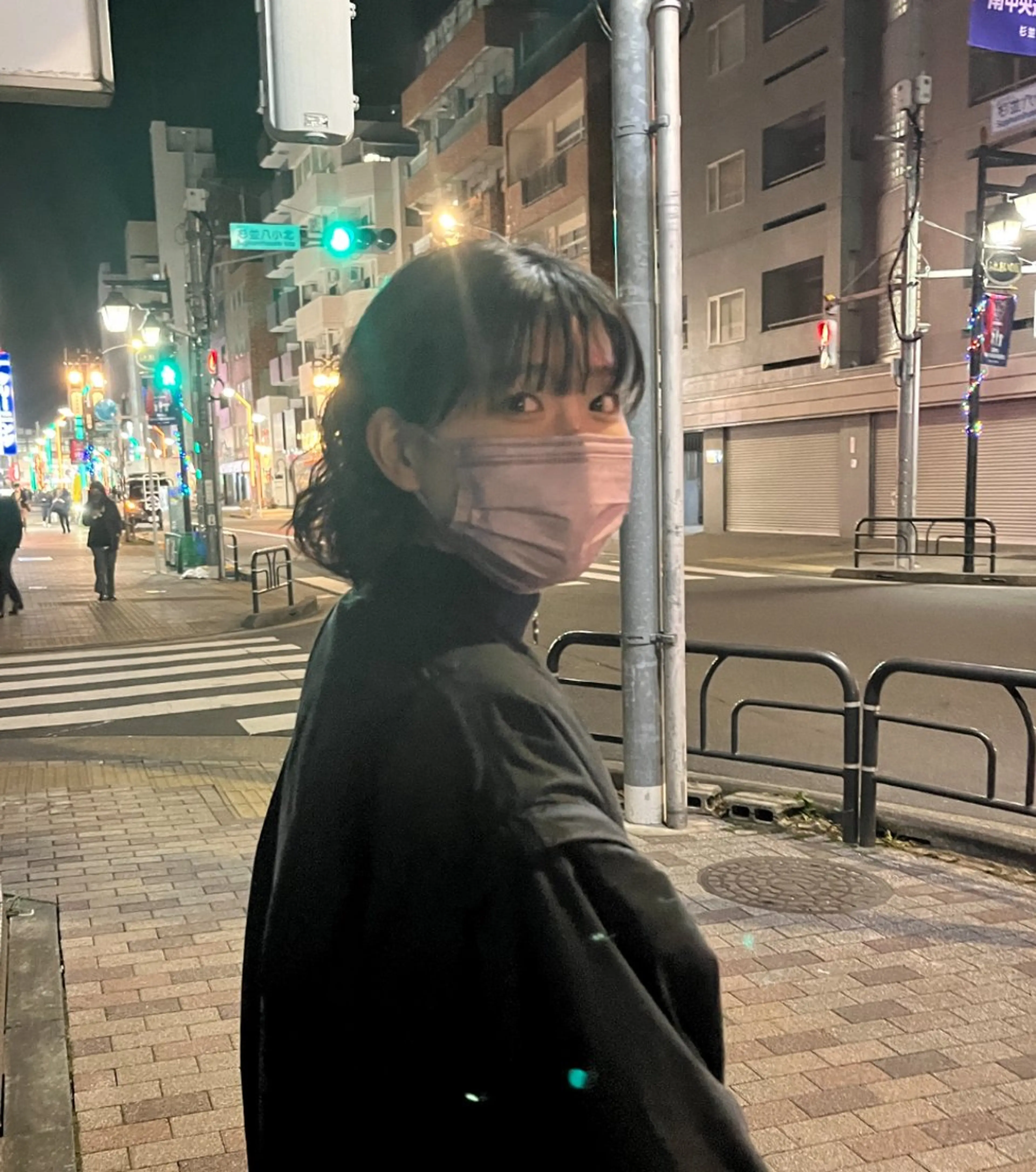 ロング パーマ 本田 聖のヘアスタイル