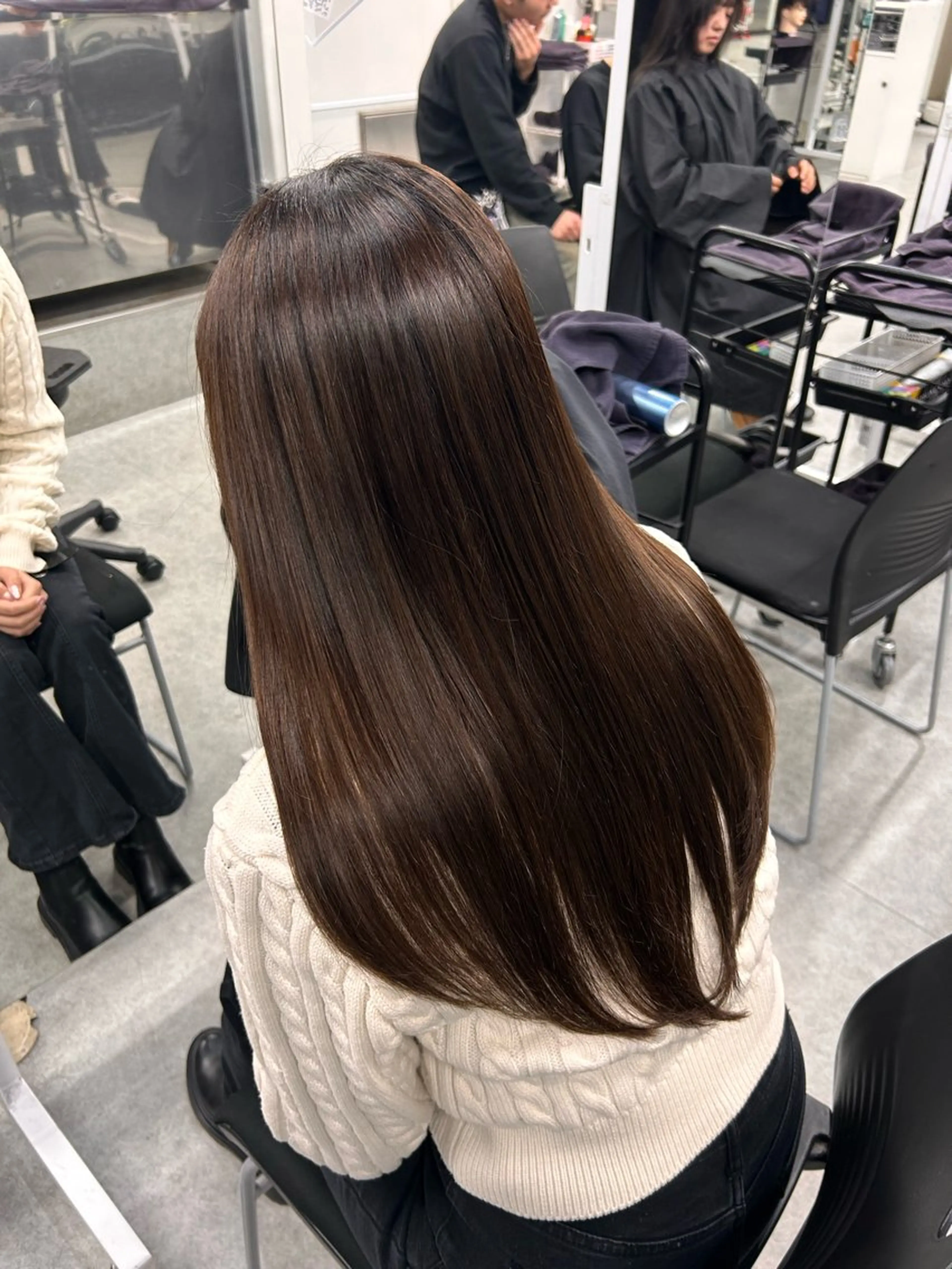 ロング トリートメント モデル募集💙韓国 スタイル💙亜子のヘアスタイル