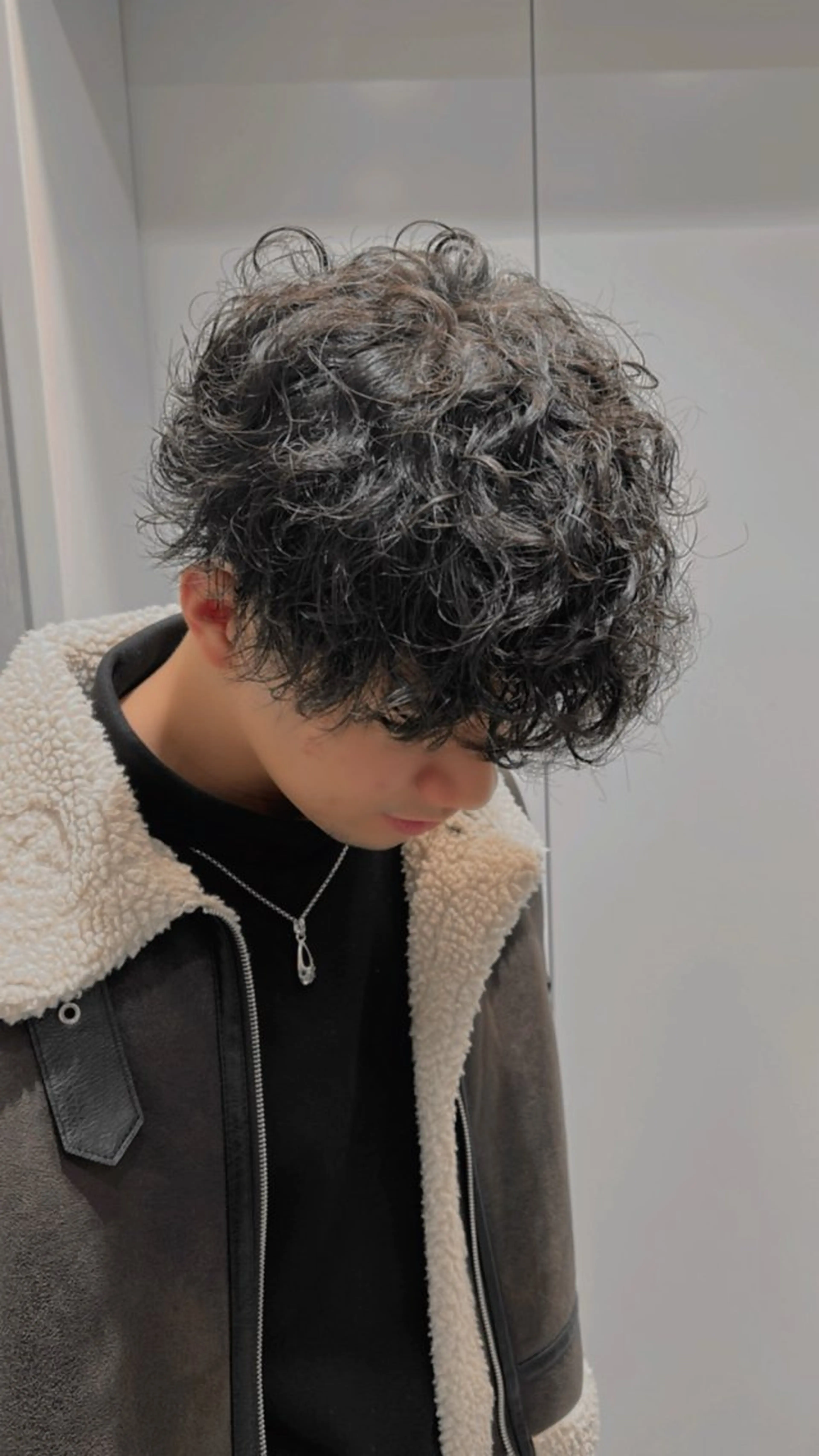 【学生限定】【シャドウパーマ・スパイラルパーマ】メンズカット　#ミニモ学割の写真