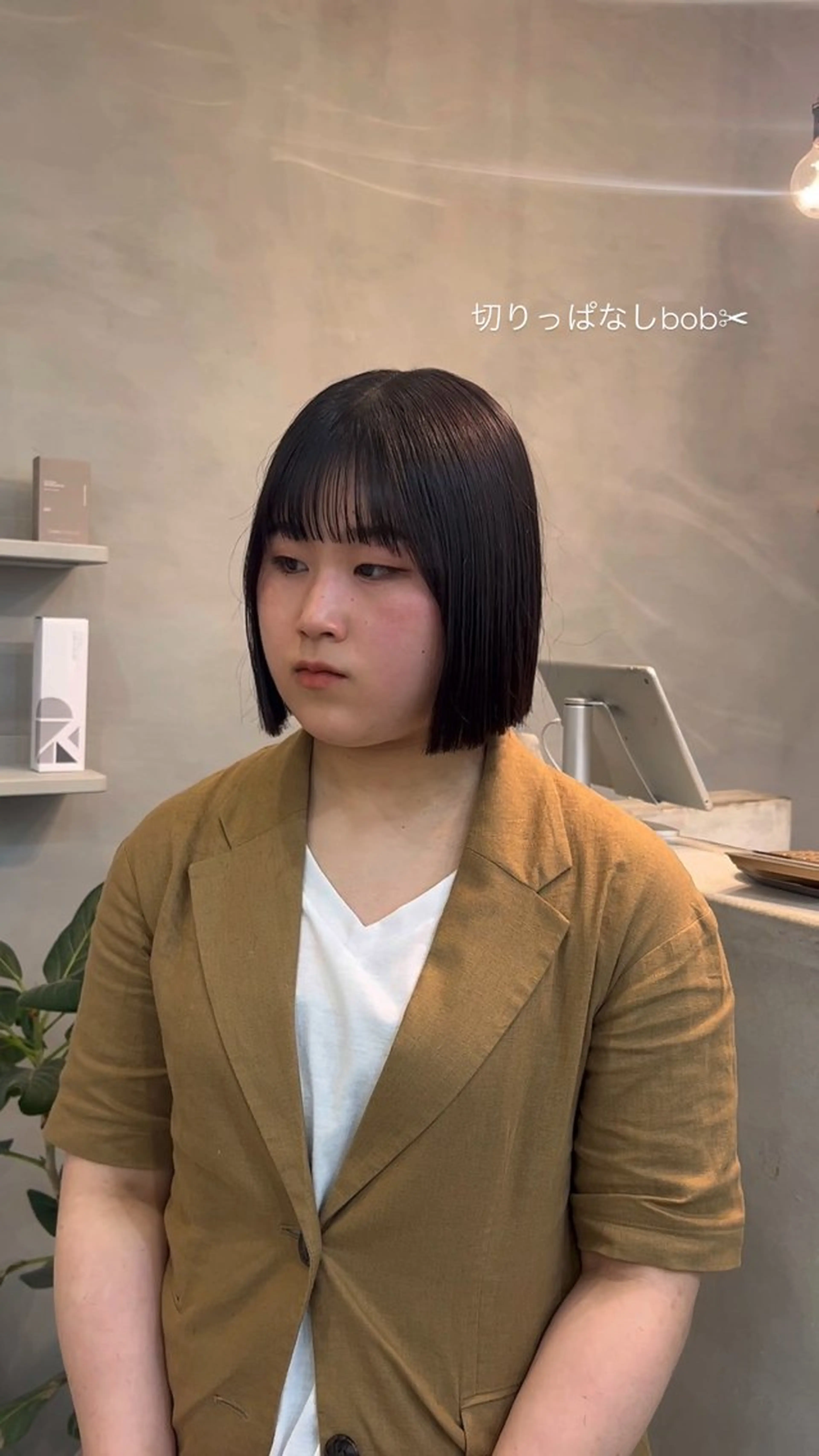 ショート SCEN所属・田中 千尋のヘアスタイル