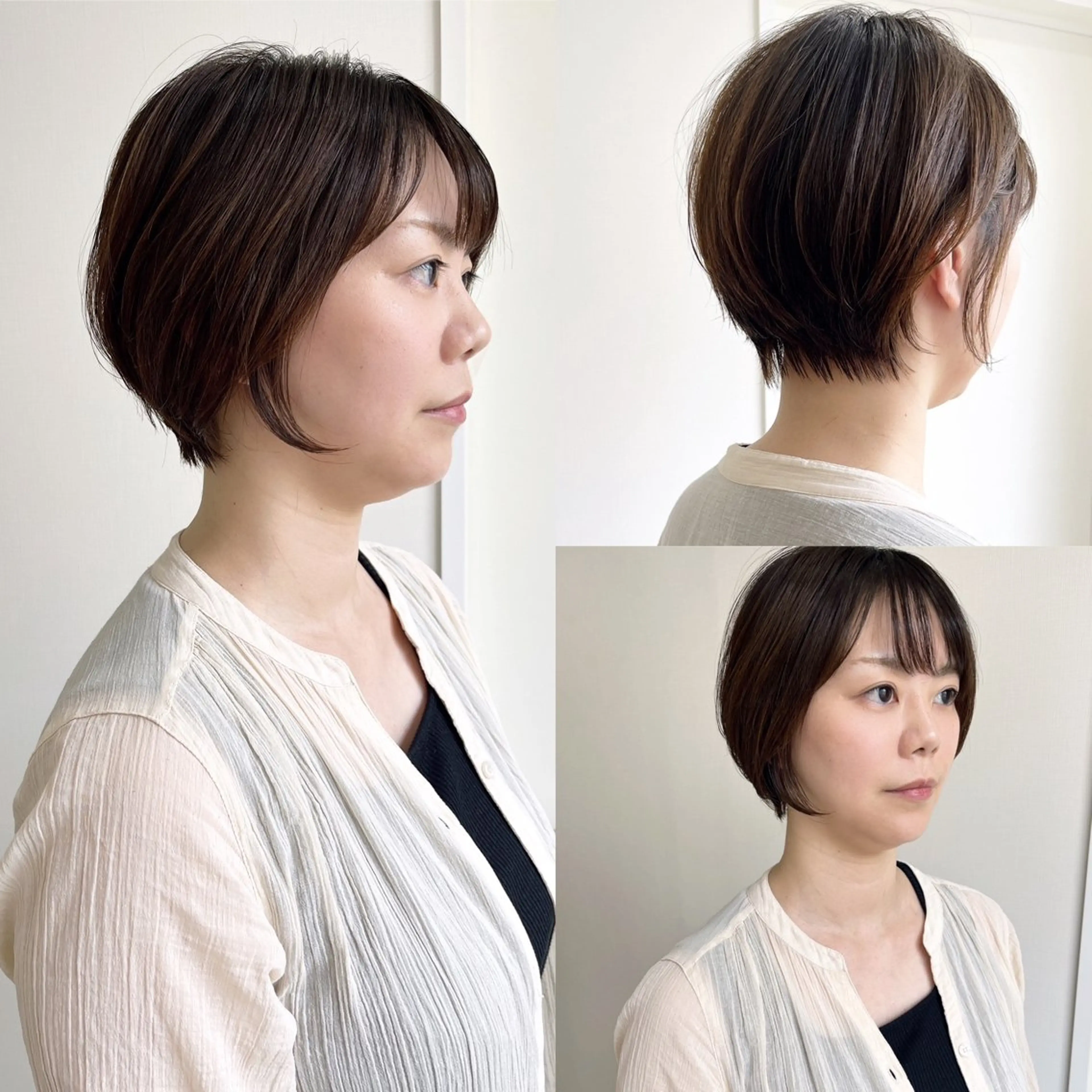ショート ショートヘア ショート&ボブ井上 菜樹のヘアスタイル