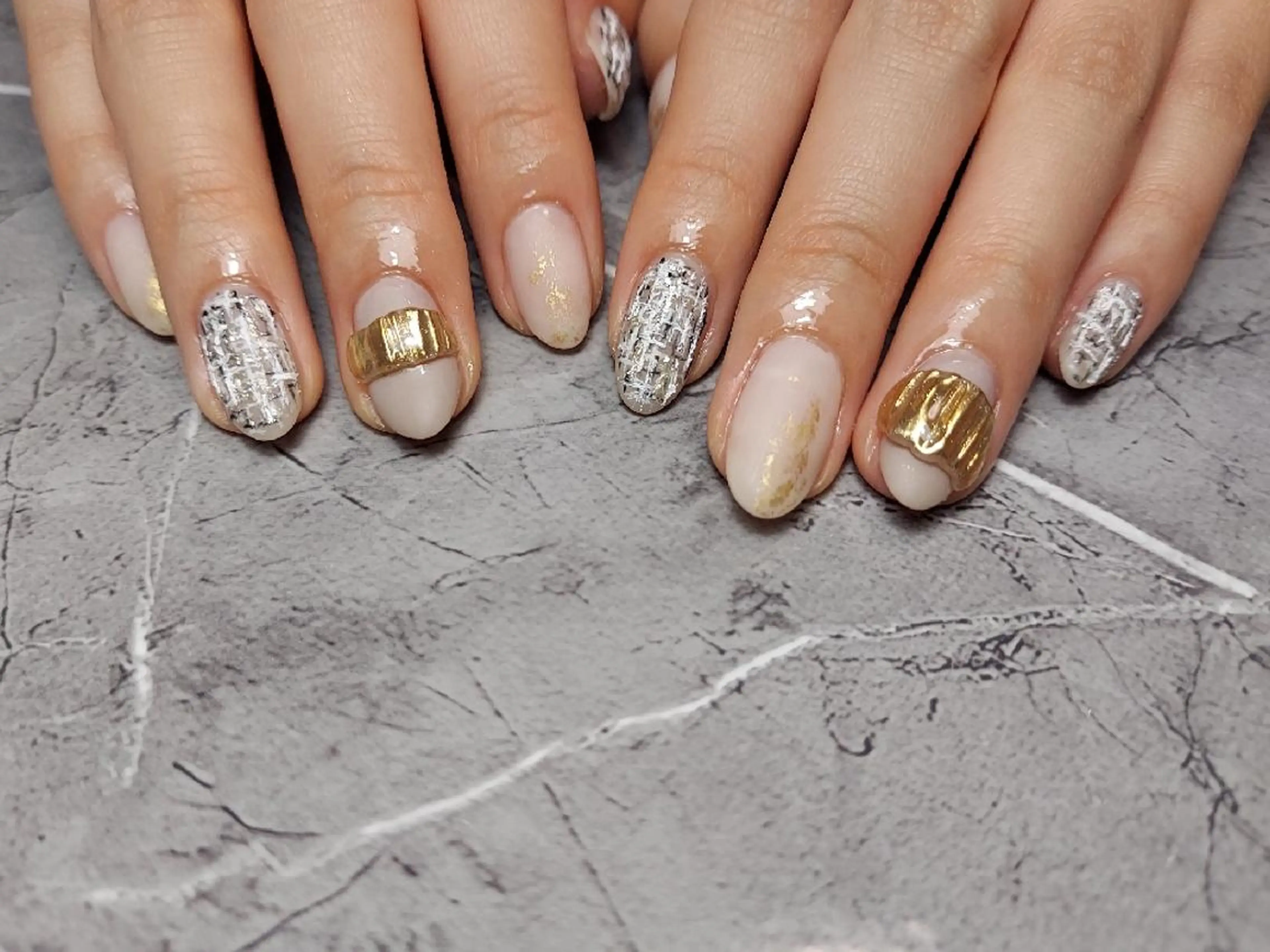 ネイル ハンドネイル Nailspeace Omalyのネイルデザイン