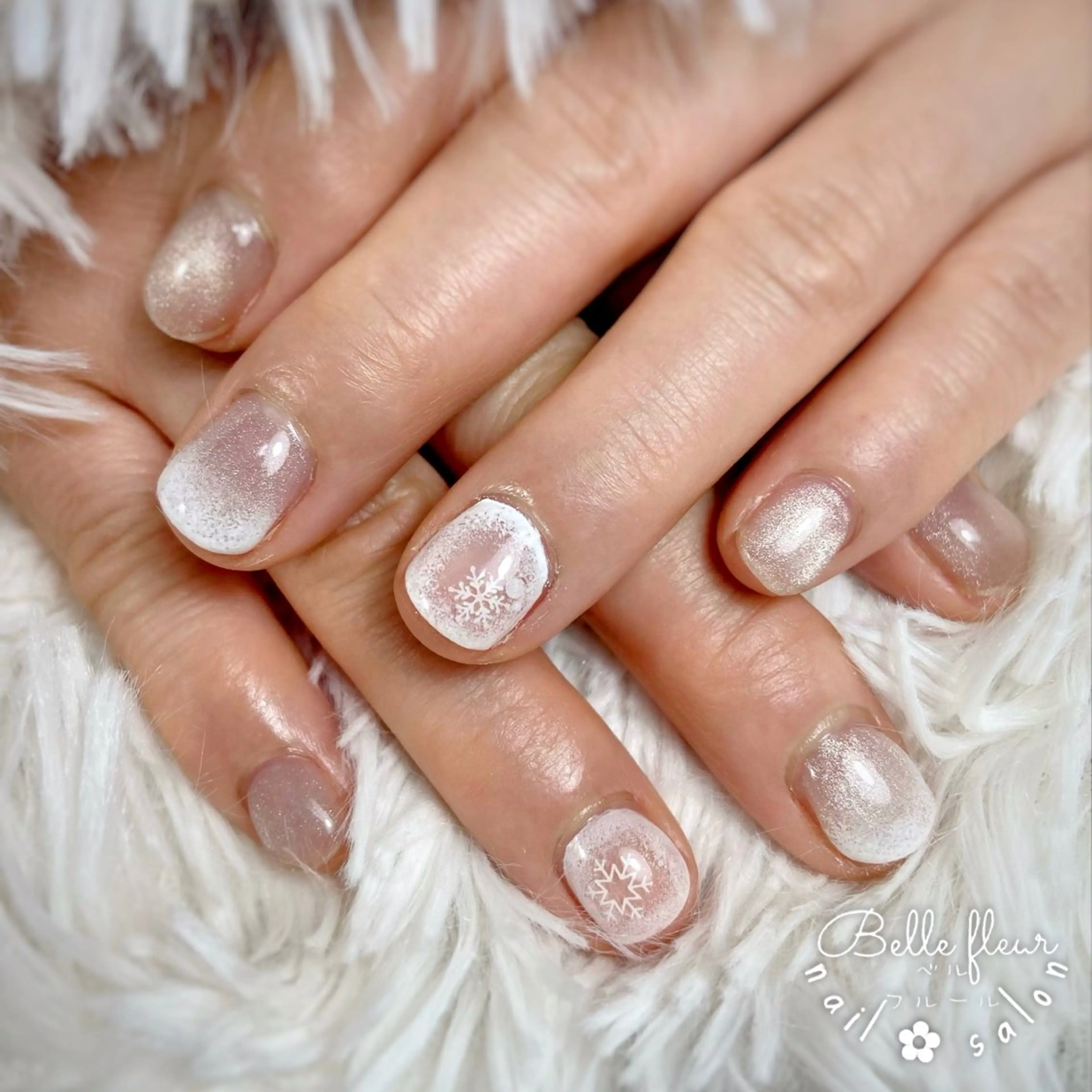 ネイル ハンドネイル ﾈｲﾙｻﾛﾝ Bellefleurのネイルデザイン