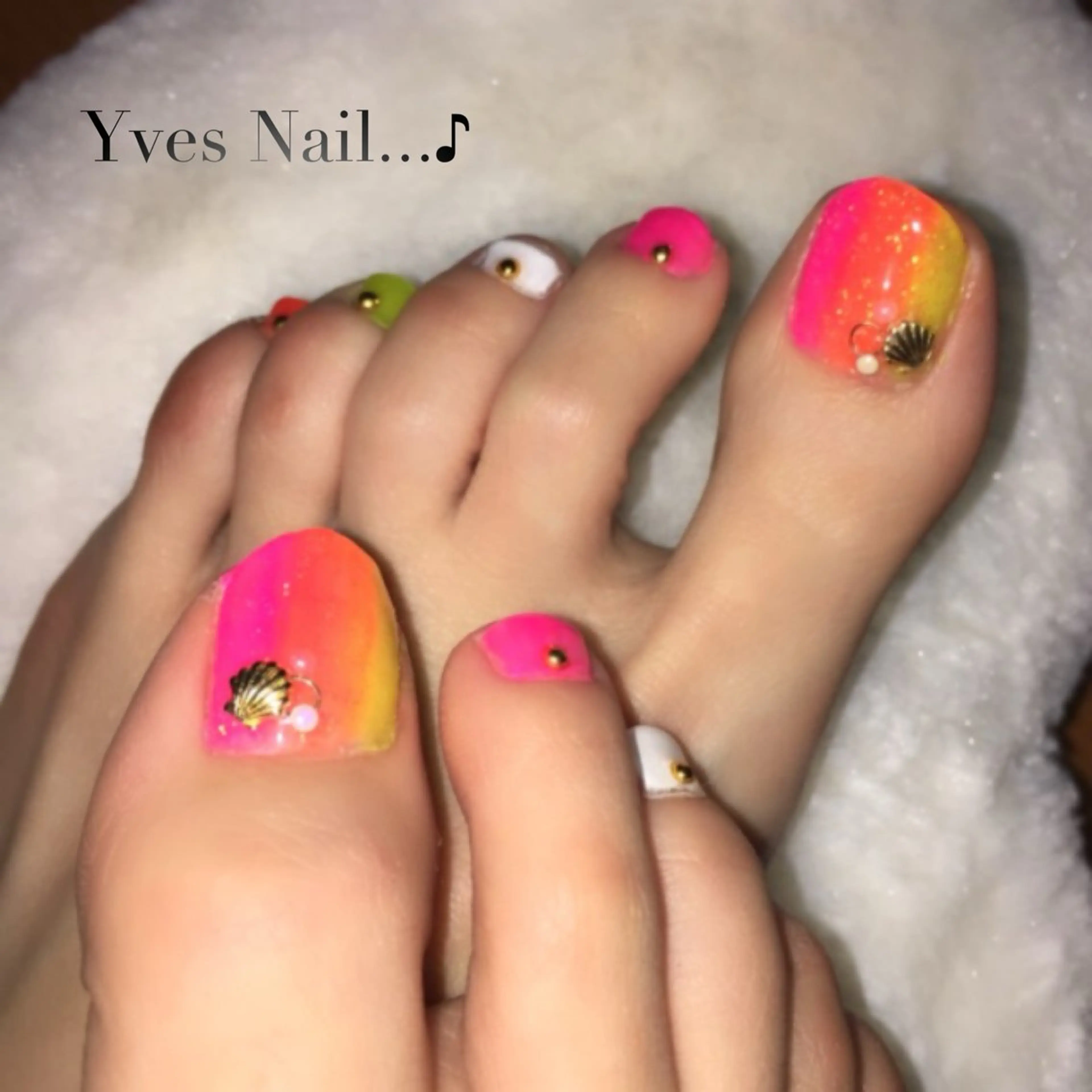 ネイル フットネイル kanno yのネイルデザイン