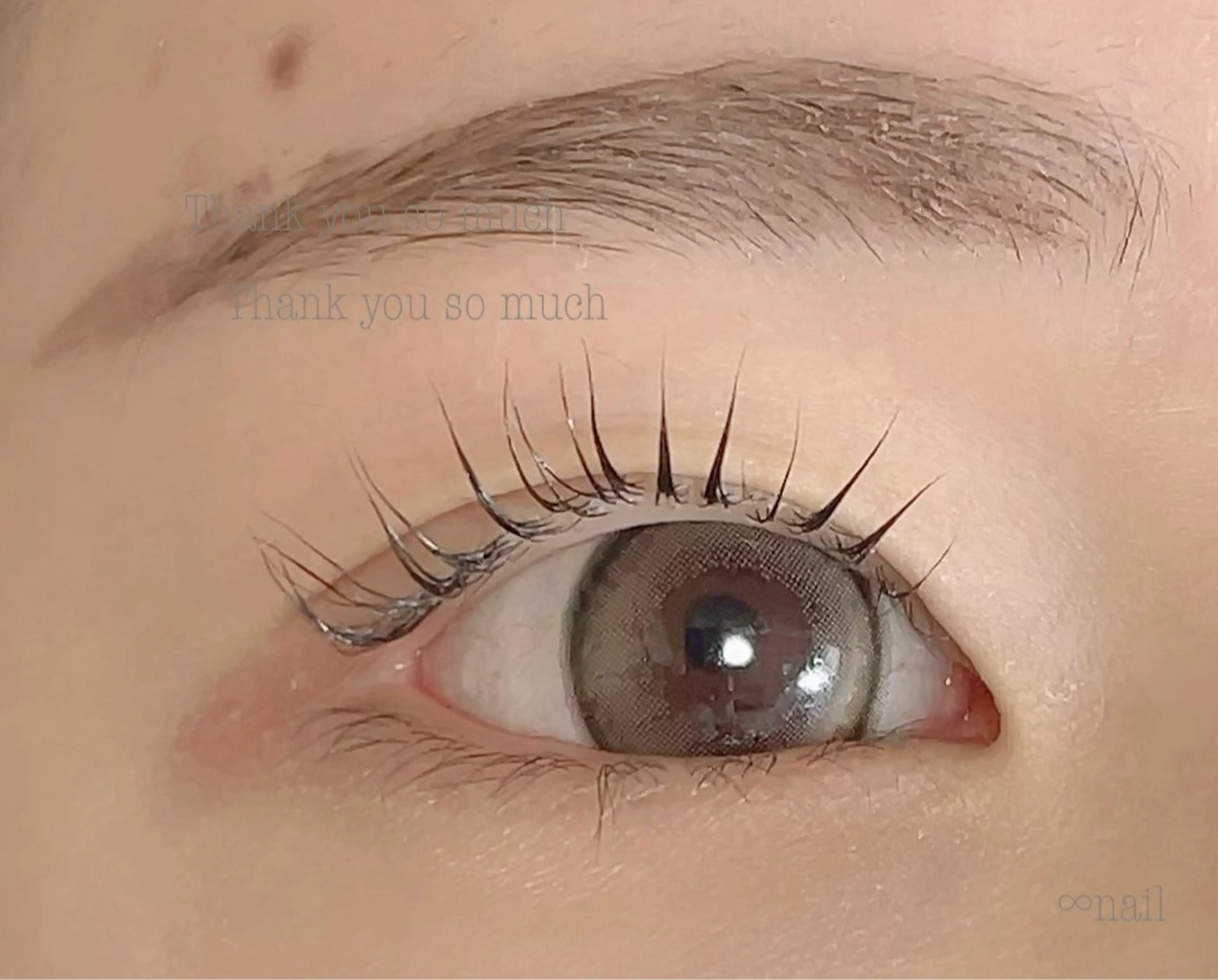 マツエク・マツパ パリジェンヌラッシュリフト まつげパーマ マツパ ♾nail 恵美のマツエク・マツパデザイン