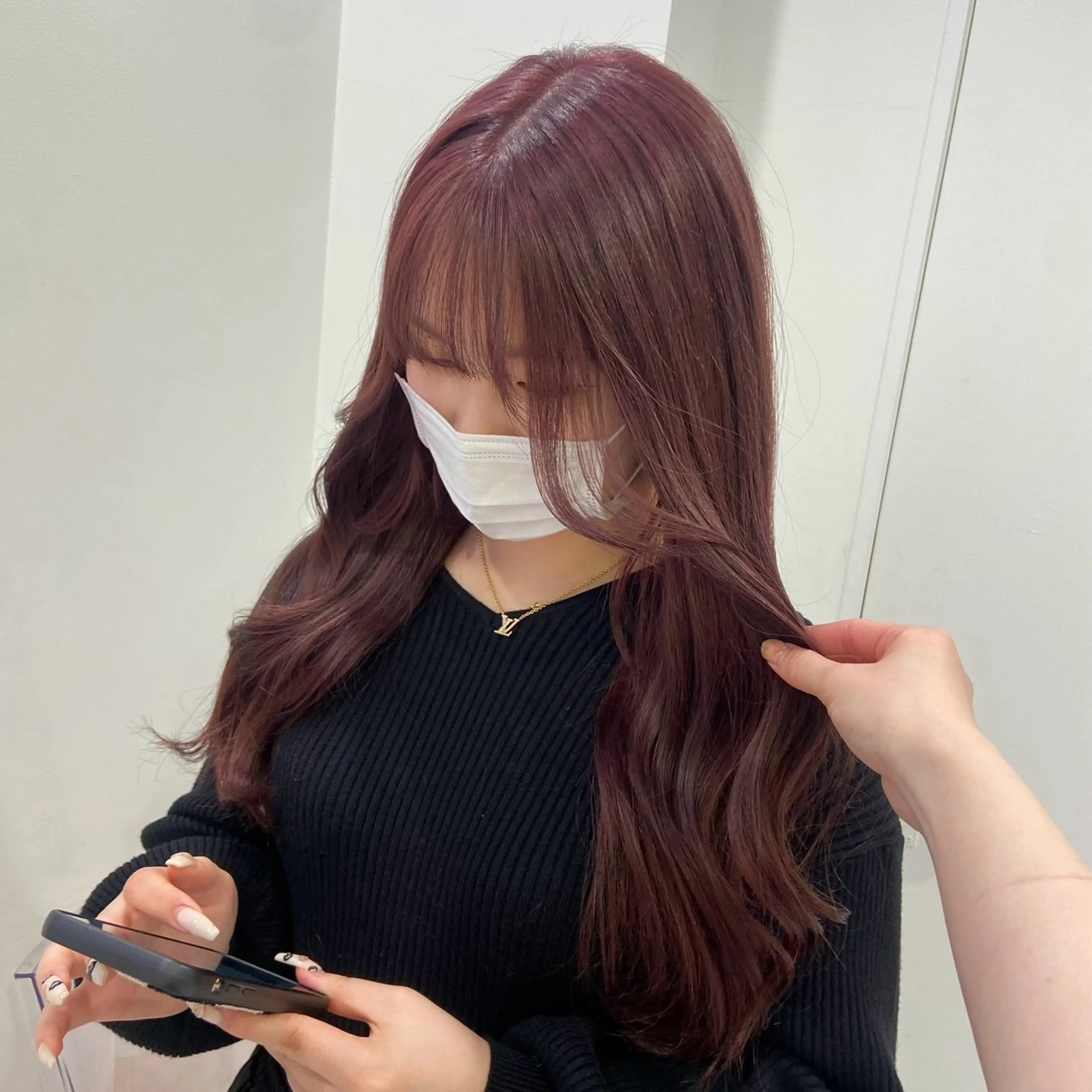 ロング カラー ヘアカラー ヘアセット 🎀愛されgirly ヘア🫧Ayakaのヘアスタイル