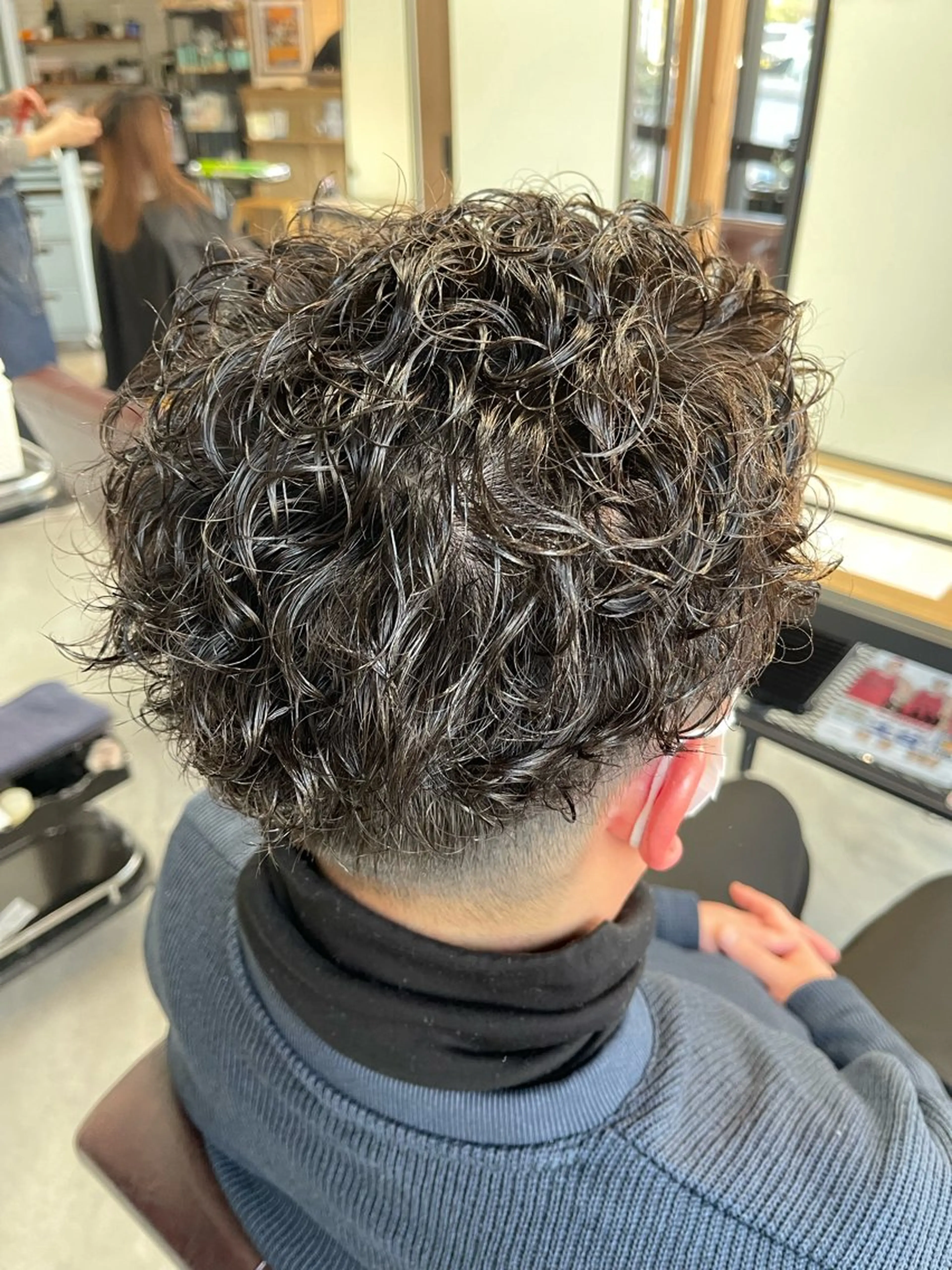 パーマ メンズ カット パーマ Mel hair design 【メルヘアデザイン】所属・ｼﾉｻﾞｷ ｷﾅのヘアスタイル