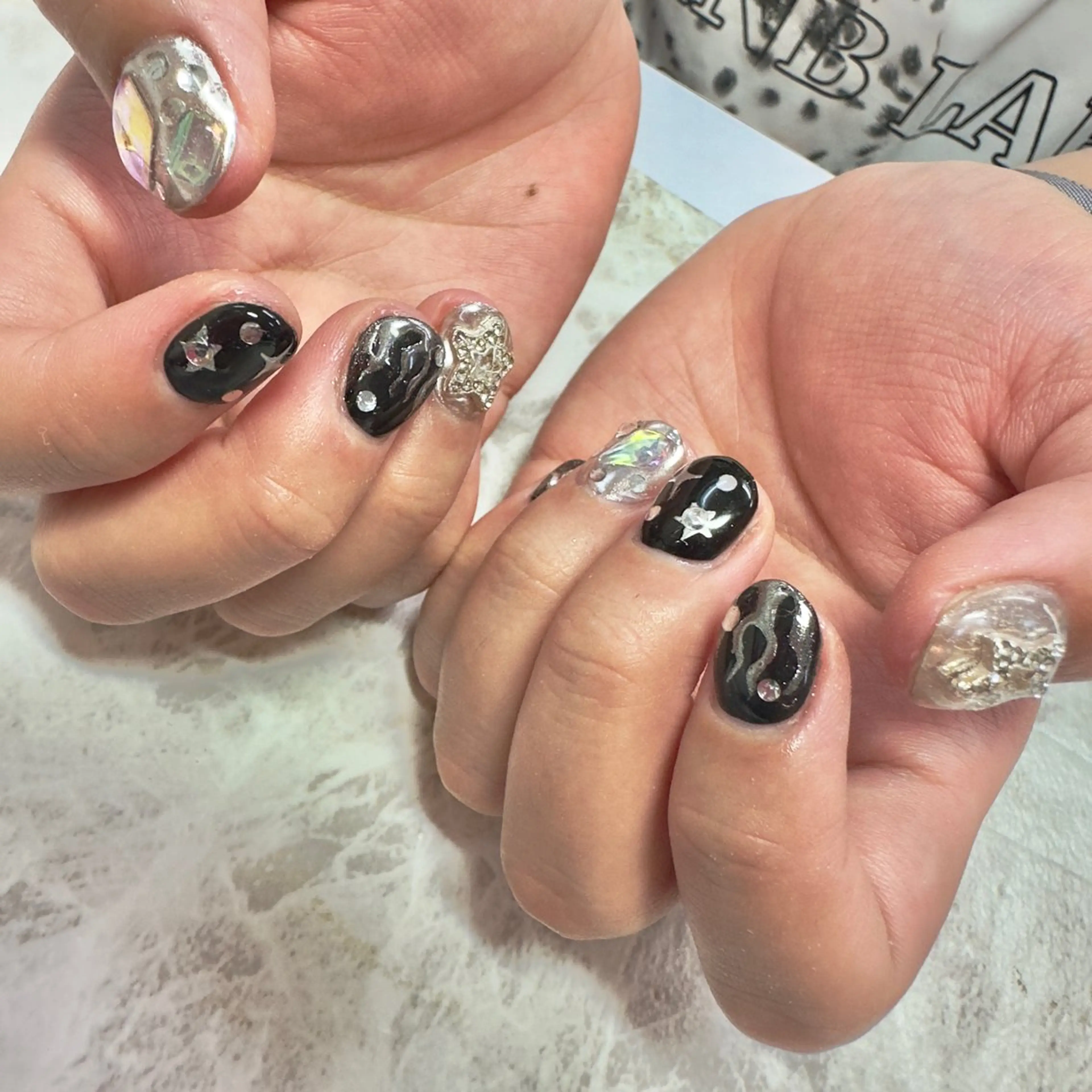 ネイル 韓国ネイル ショートネイル ワンホンネイル 🤎CHARME NAIL🤎のネイルデザイン