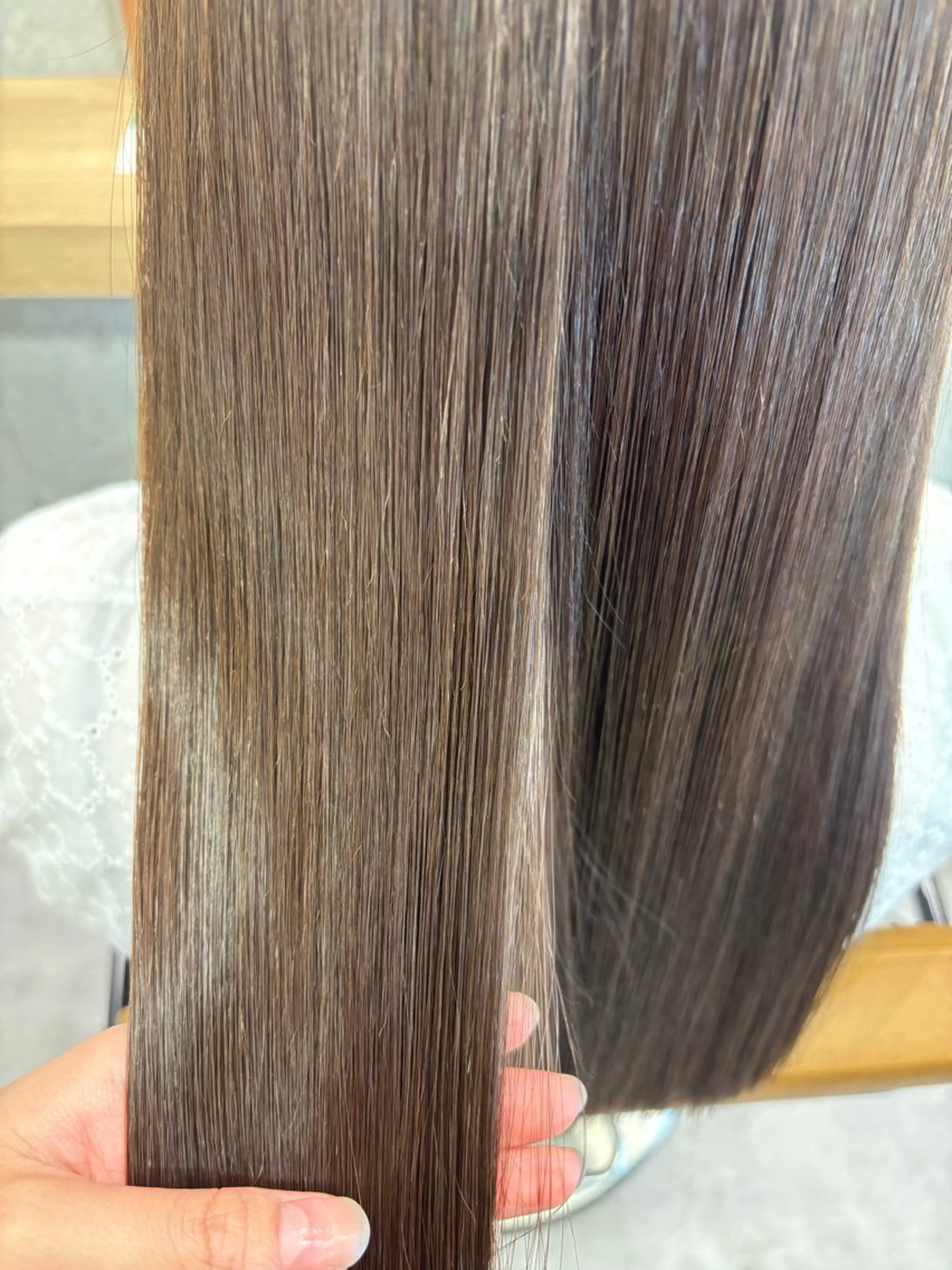 ロング ユイナ カラーモデル大募集のヘアスタイル