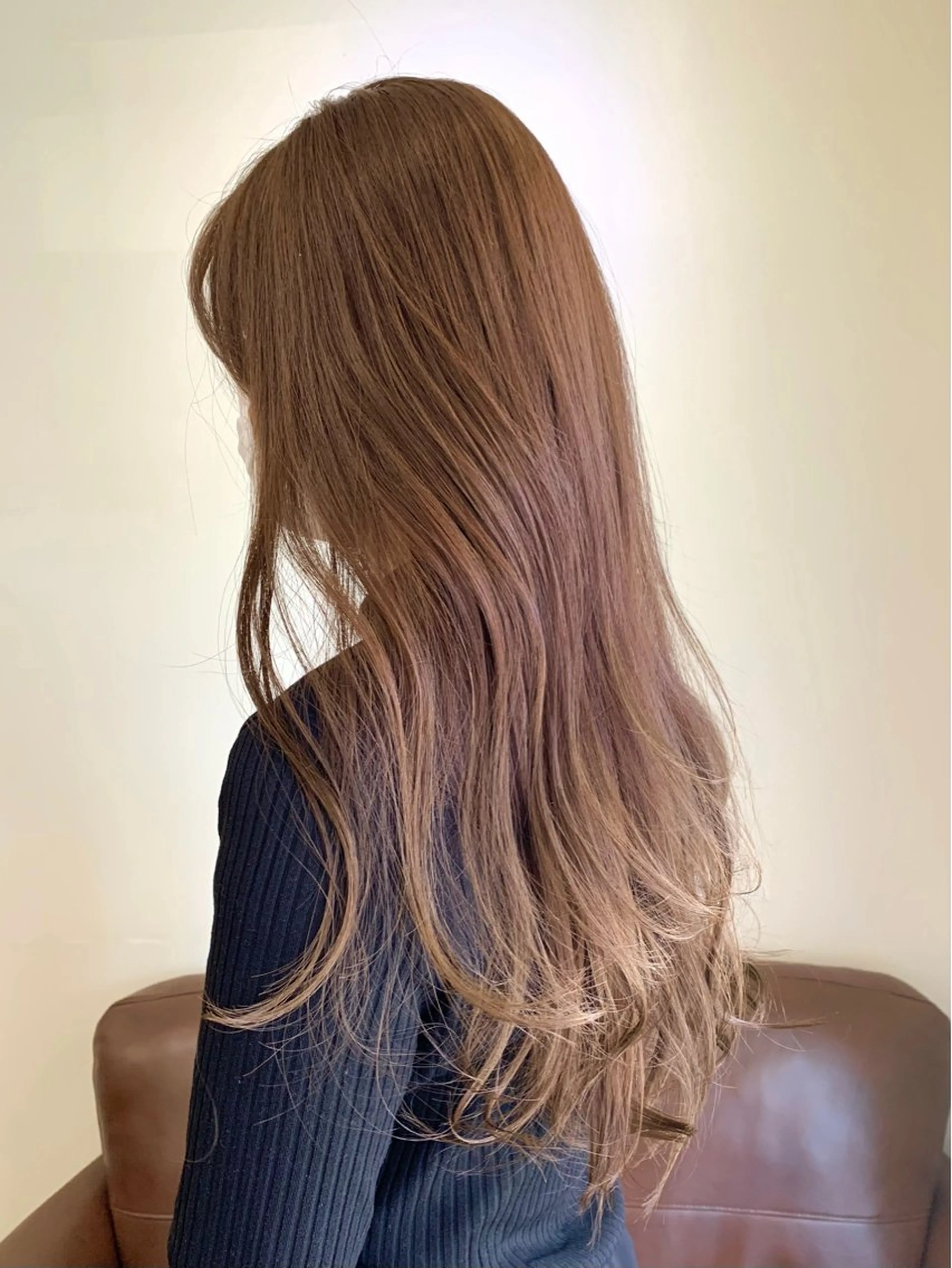 ロング カラー ブラウンカラー ヘアカラー トリートメント メンズパーマ✨️村越 雄斗のヘアスタイル