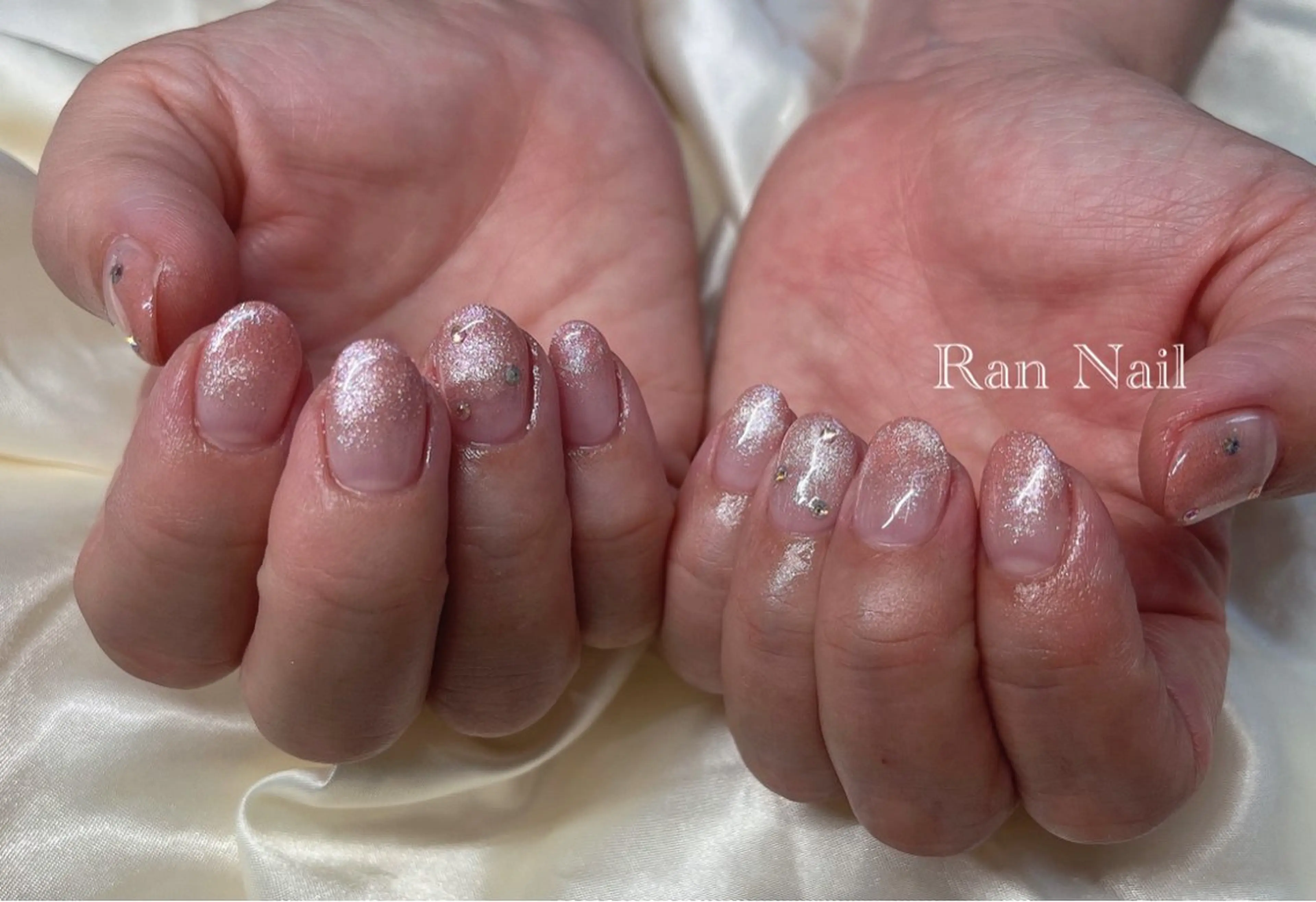 ネイル シンプルネイル ハンドネイル Ran  nail所属・Ran Nailのネイルデザイン